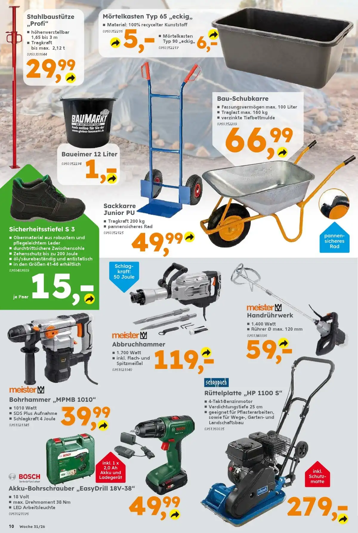 Globus Baumarkt Prospekt ab 27.07 & ab 03.08.2026 nächste woche - Bild 2 ab 27.07.2026