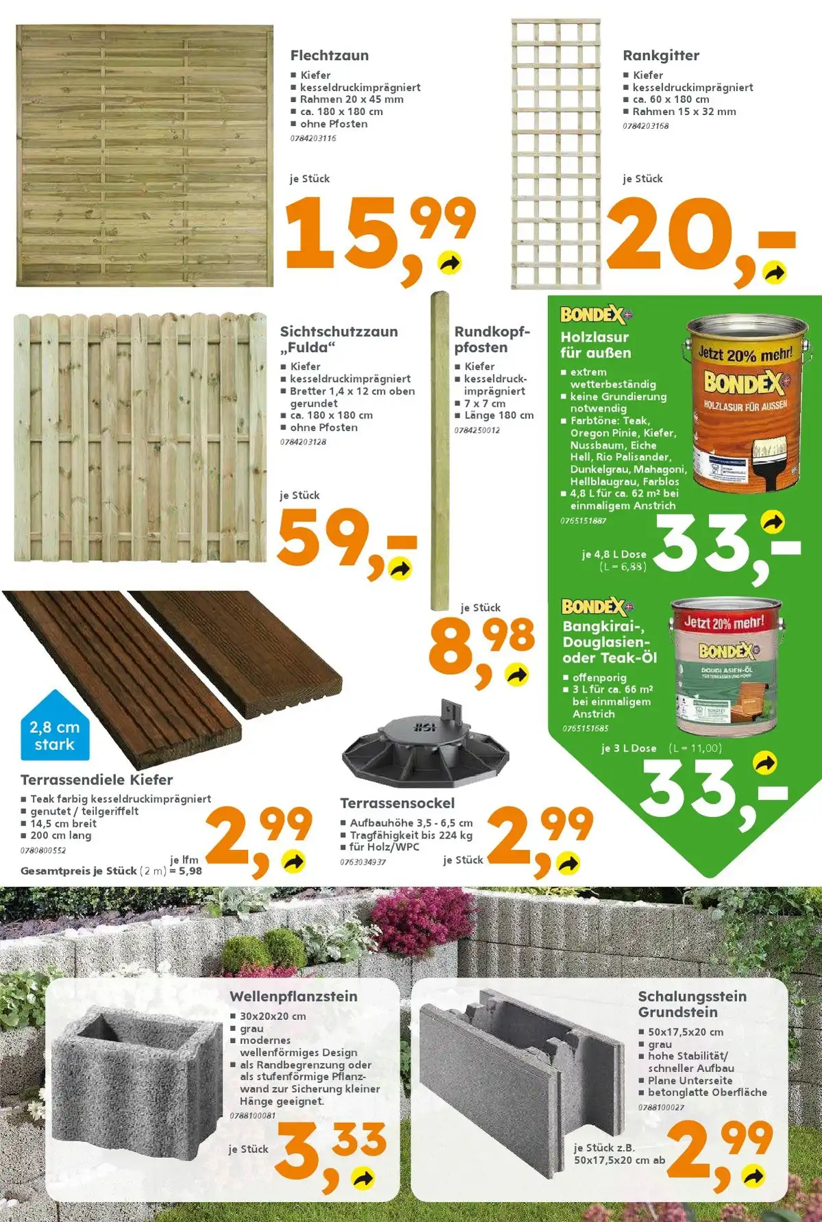 Globus Baumarkt Prospekt ab 27.07 & ab 03.08.2026 nächste woche - Bild 1 ab 27.07.2026