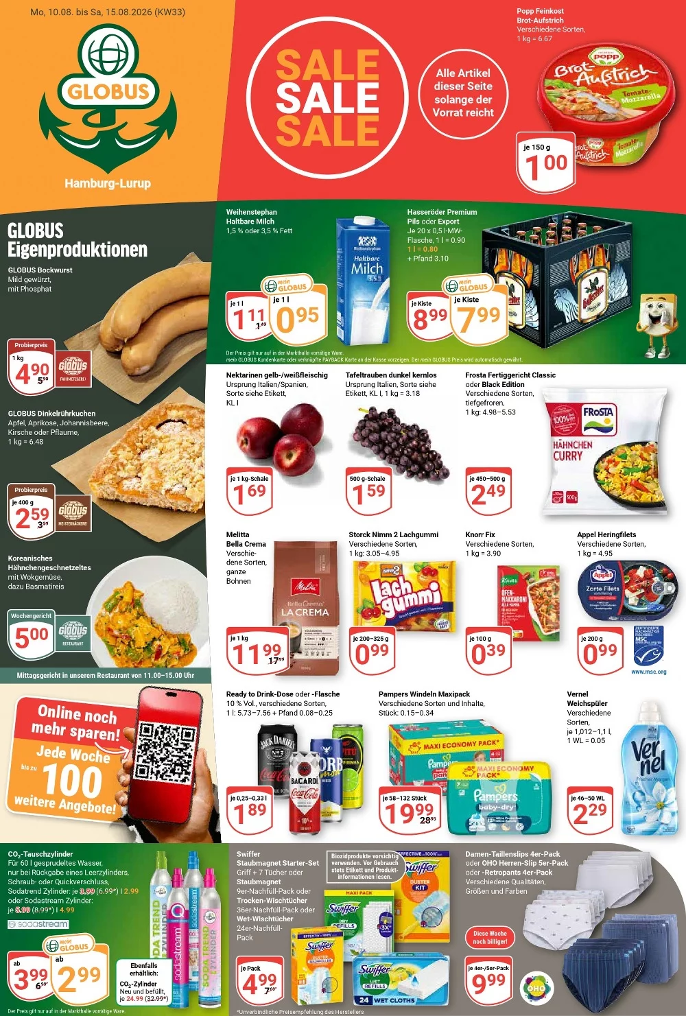 Globus Prospekt ab 10.08.2026 nächste woche - Bild 1 ab 10.08.2026