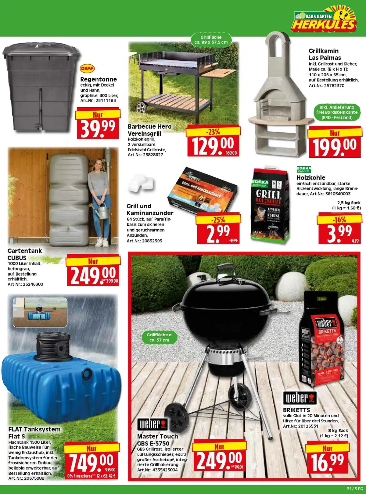 Herkules Prospekt ab 27.07 & ab 03.08.2026 nächste woche - Bild 1 Baumarkt ab 27.07.2026