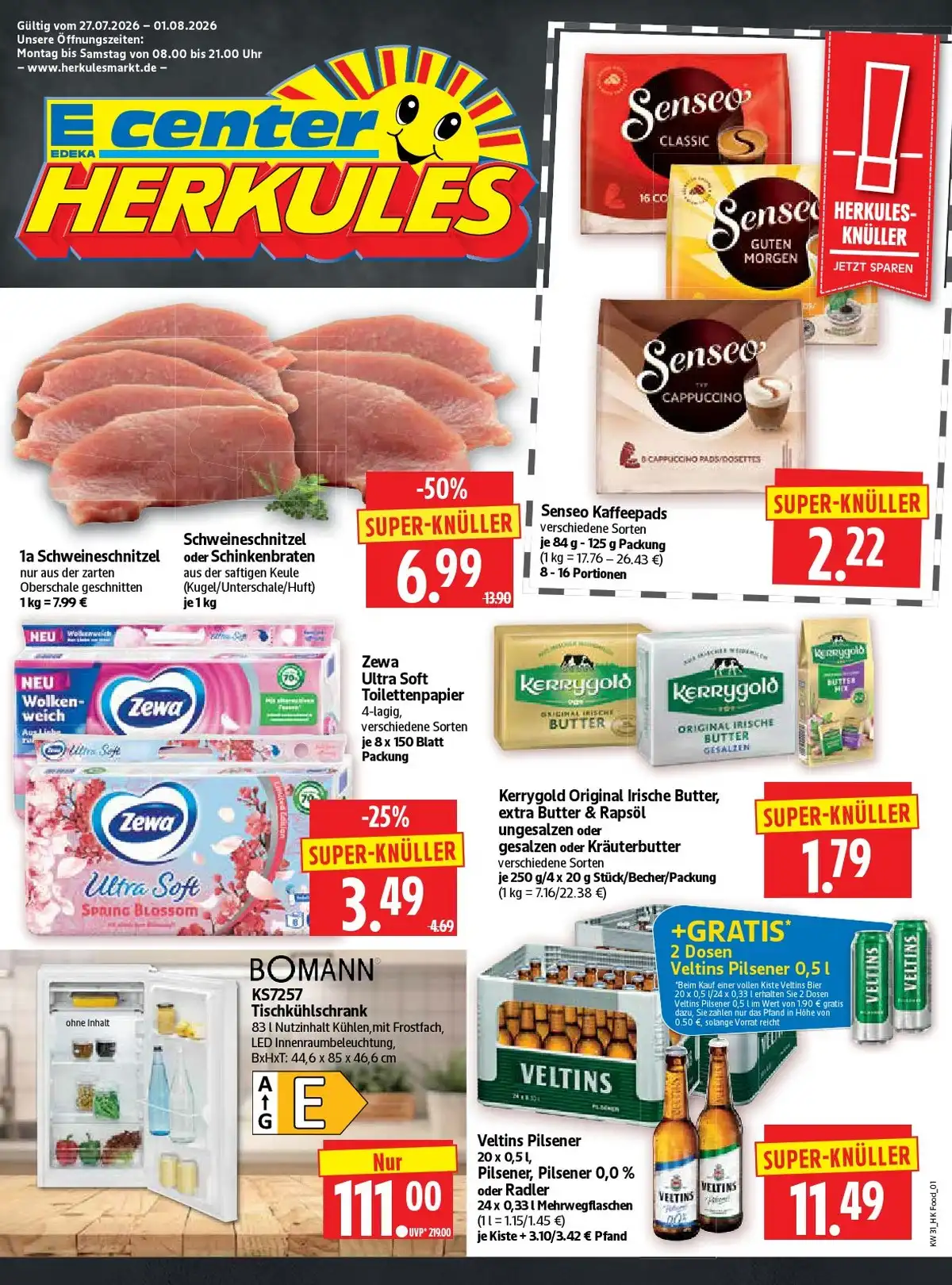 Herkules Prospekt ab 27.07 & ab 03.08.2026 nächste woche - Bild 1 ab 27.07.2026