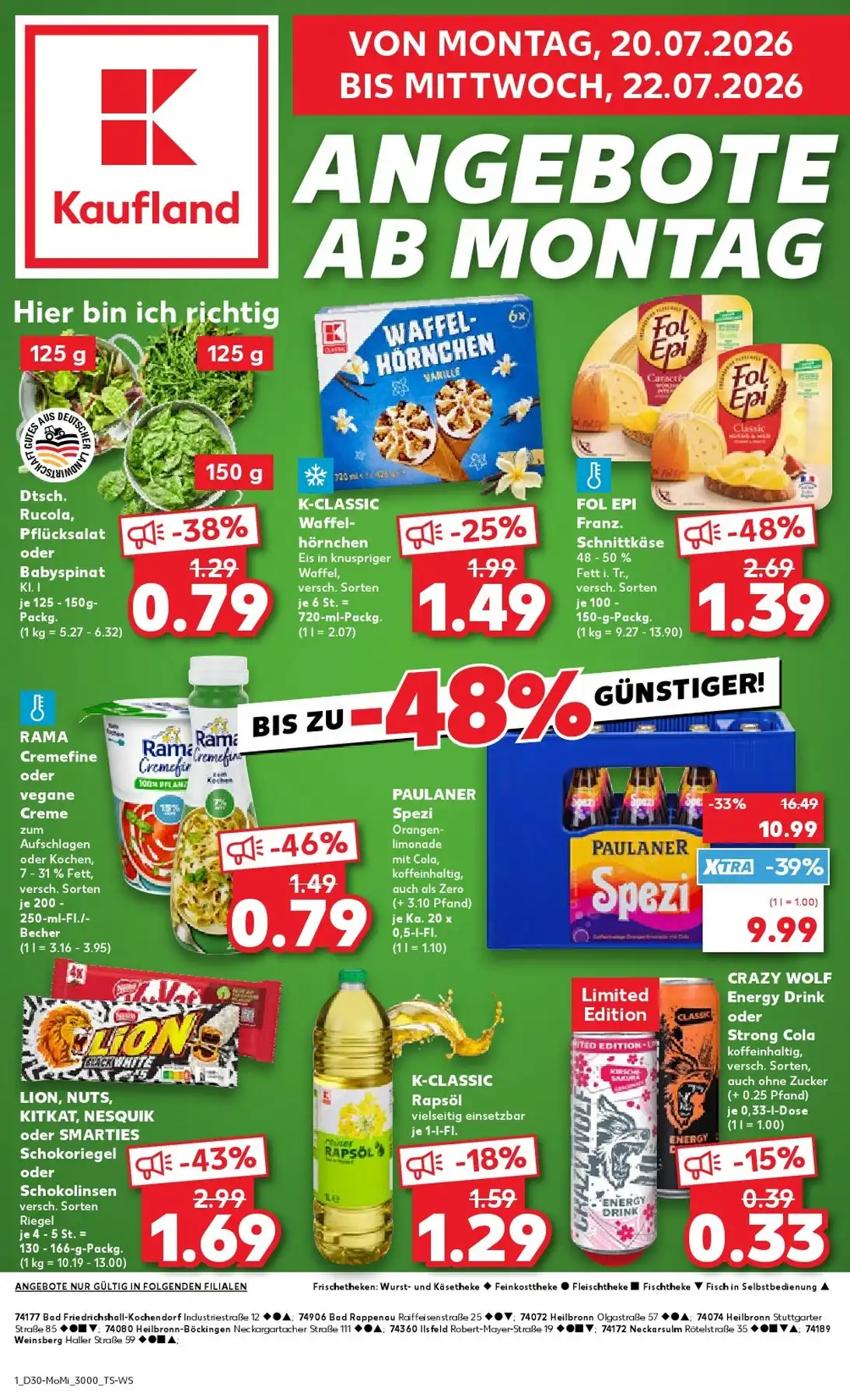 Kaufland Prospekt ab 16.07.2026 nächste woche - Bild 1 ab 20.07.2026