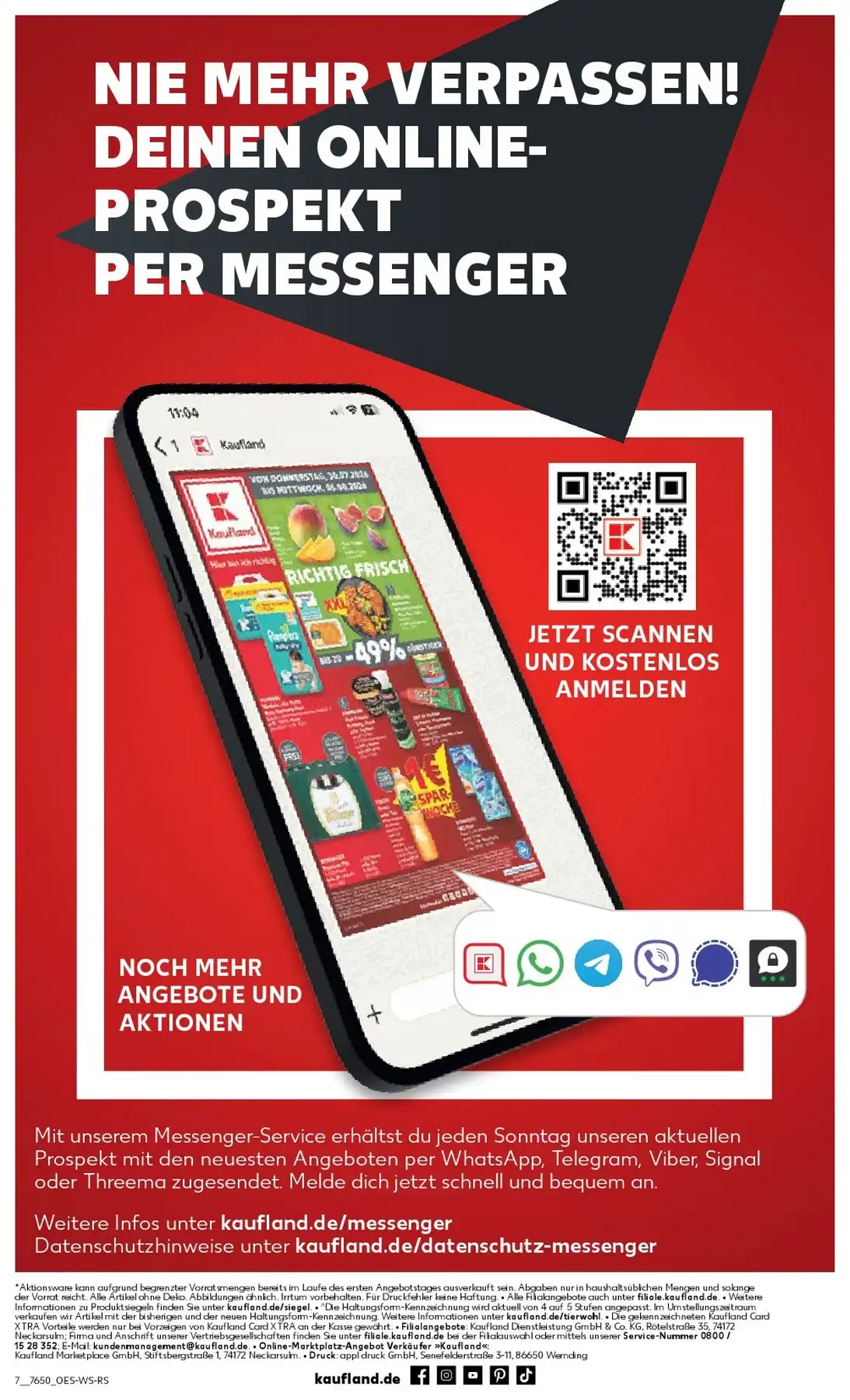 Kaufland Prospekt ab 30.07.2026 nächste woche - Bild 2 ab 27.07.2026