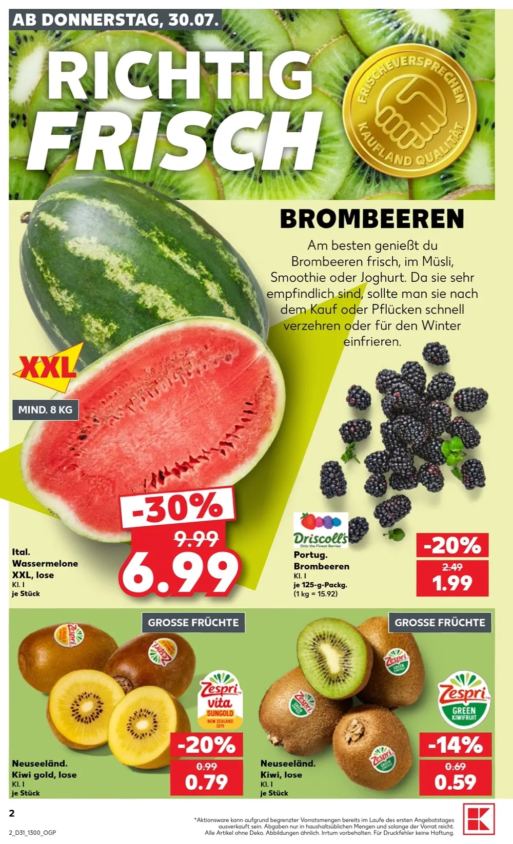Kaufland Prospekt ab 30.07.2026 nächste woche - Bild 2 ab 30.07.2026