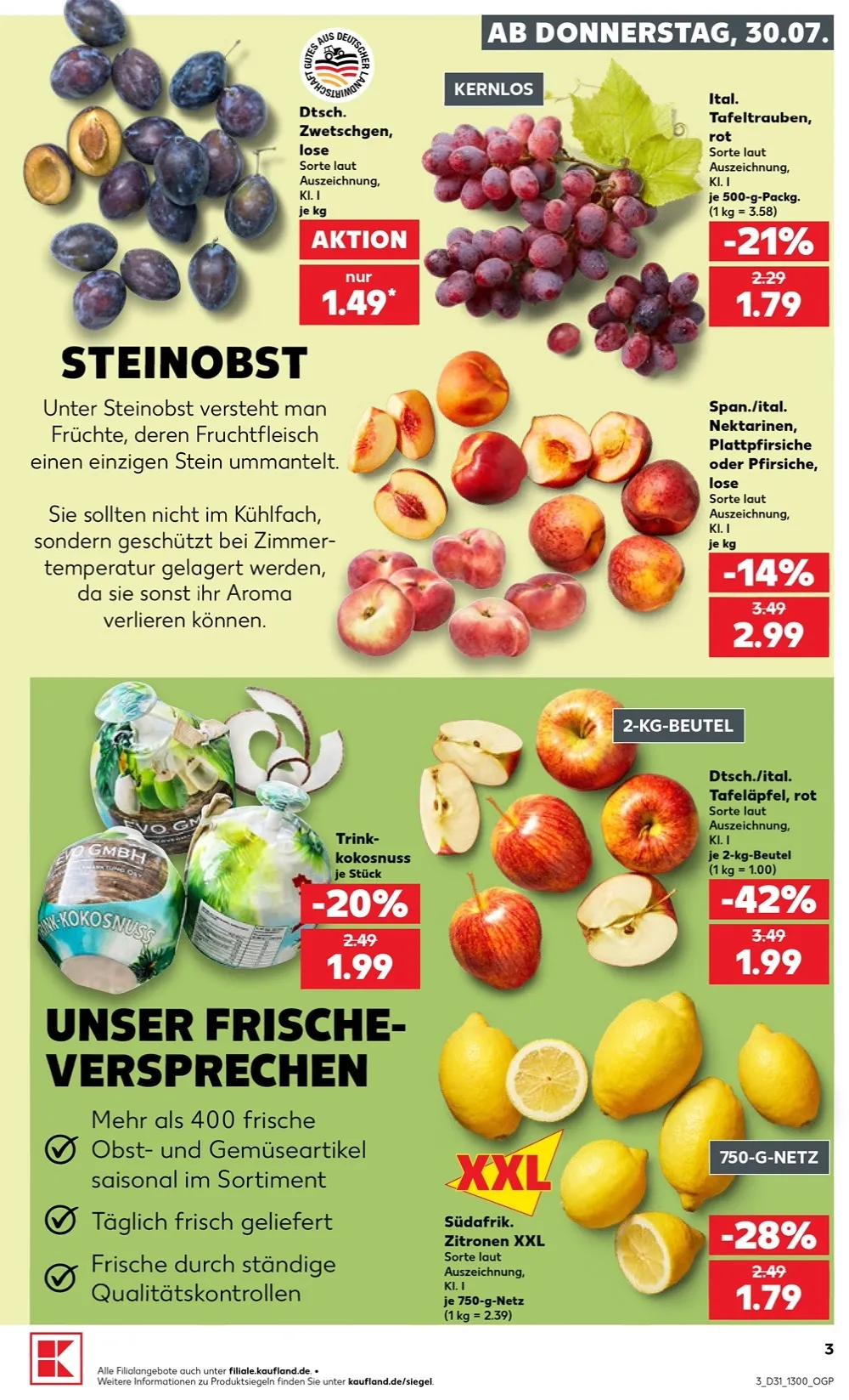 Kaufland Prospekt ab 30.07.2026 nächste woche - Bild 1 ab 30.07.2026