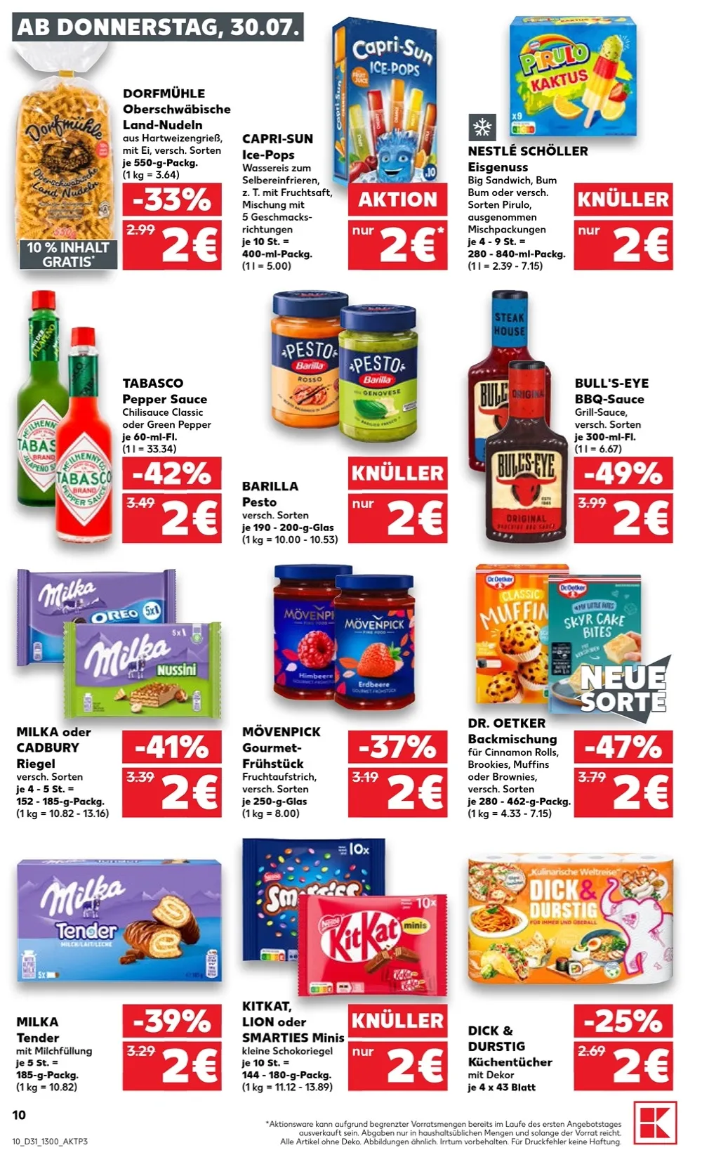 Kaufland Prospekt ab 30.07.2026 nächste woche - Bild 2 ab 30.07.2026