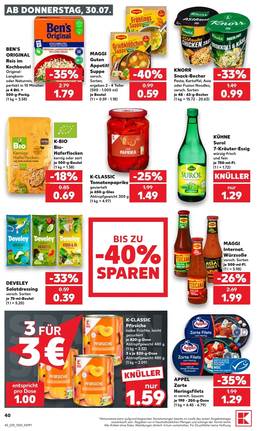 Kaufland Prospekt ab 30.07.2026 nächste woche - Bild 2 ab 30.07.2026