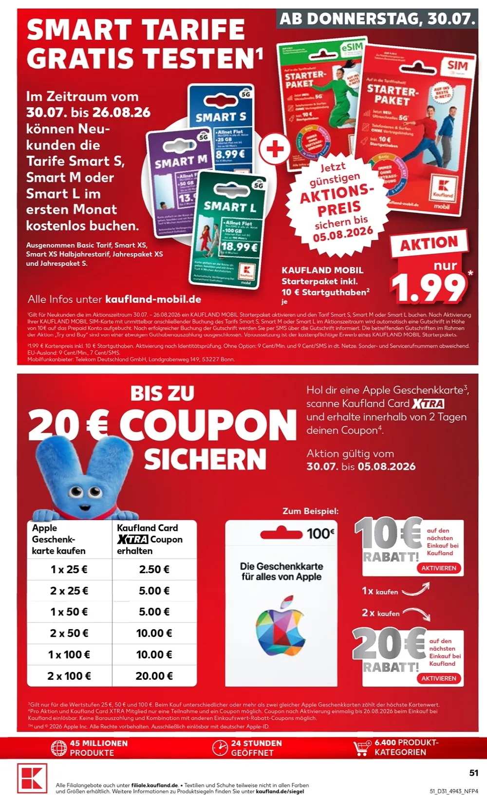 Kaufland Prospekt ab 30.07.2026 nächste woche - Bild 1 ab 30.07.2026