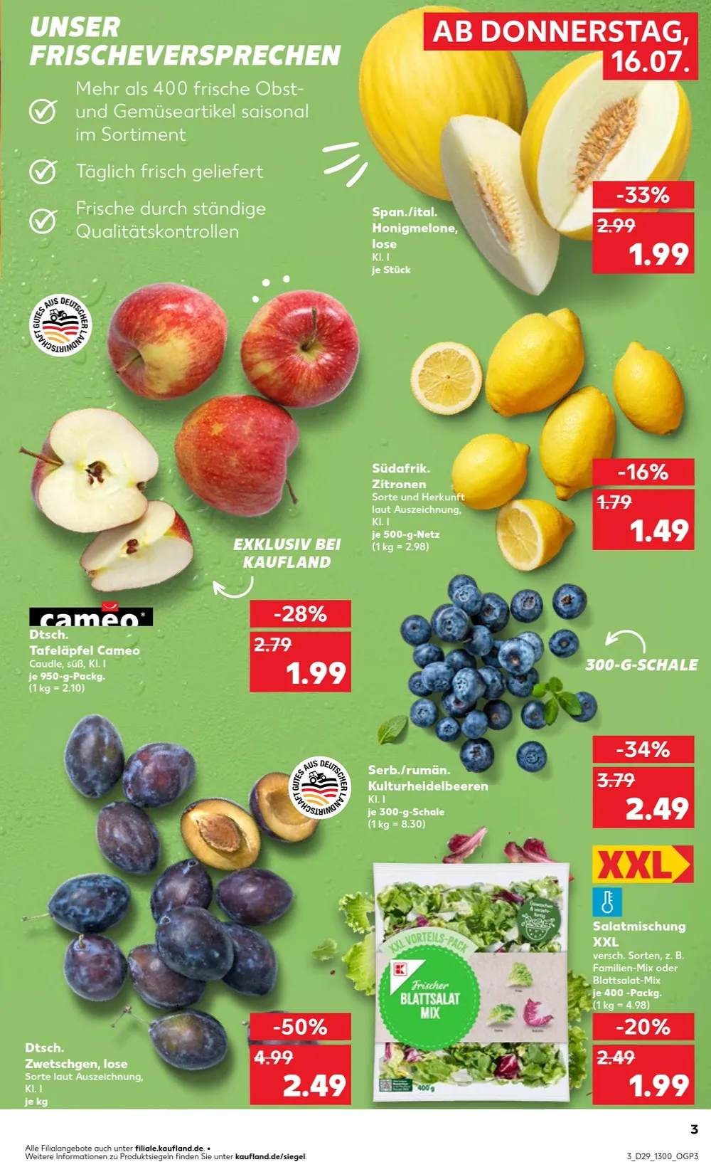 Kaufland Prospekt ab 16.07.2026 nächste woche - Bild 1 ab 16.07.2026