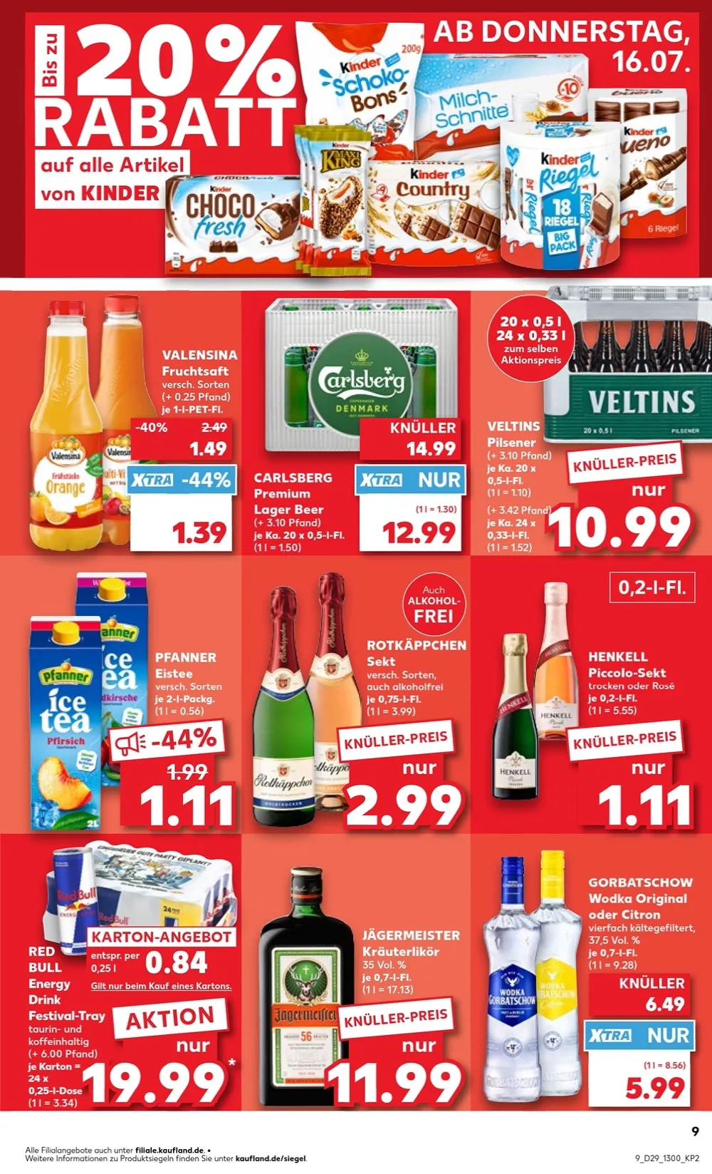 Kaufland Prospekt ab 16.07.2026 nächste woche - Bild 1 ab 16.07.2026