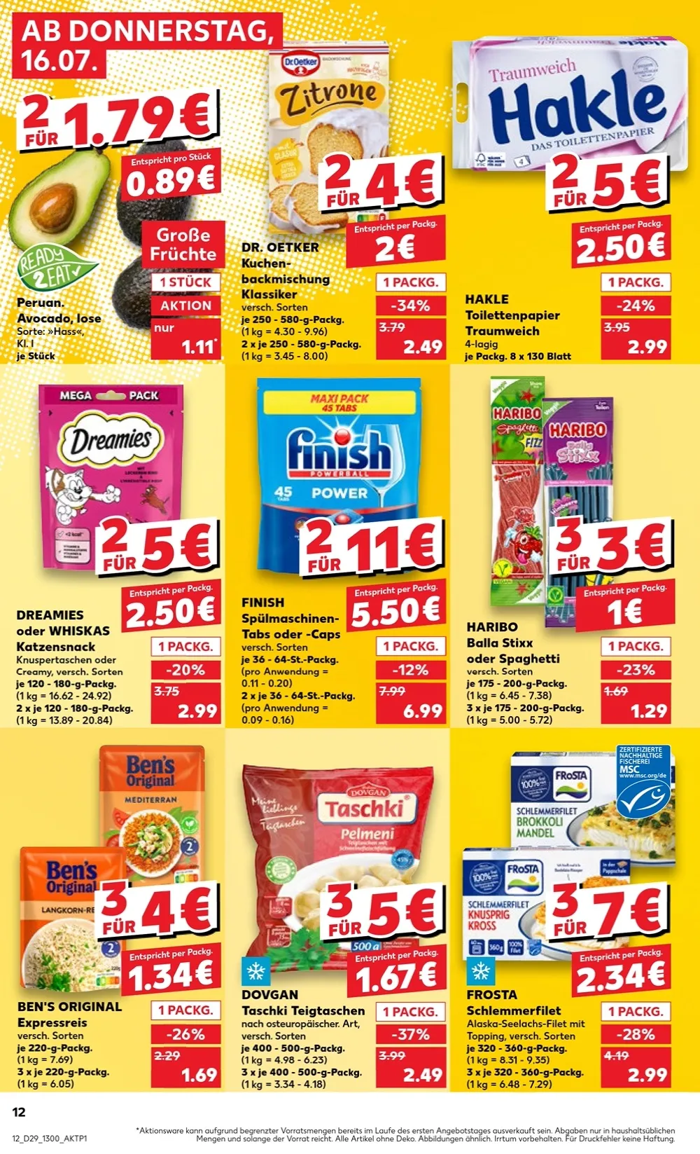 Kaufland Prospekt ab 16.07.2026 nächste woche - Bild 4 ab 16.07.2026