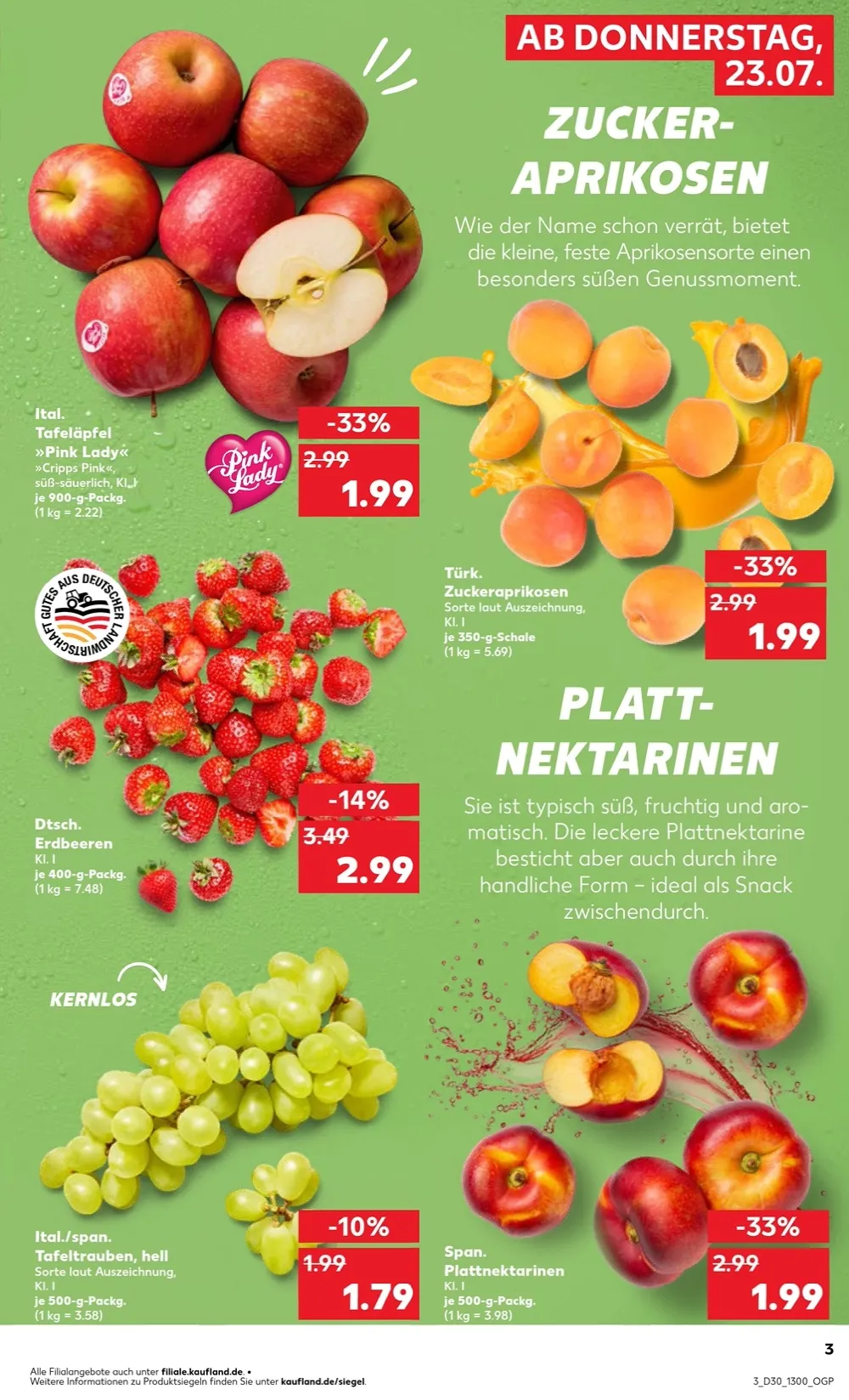 Kaufland Prospekt ab 23.07.2026 nächste woche - Bild 1 ab 23.07.2026
