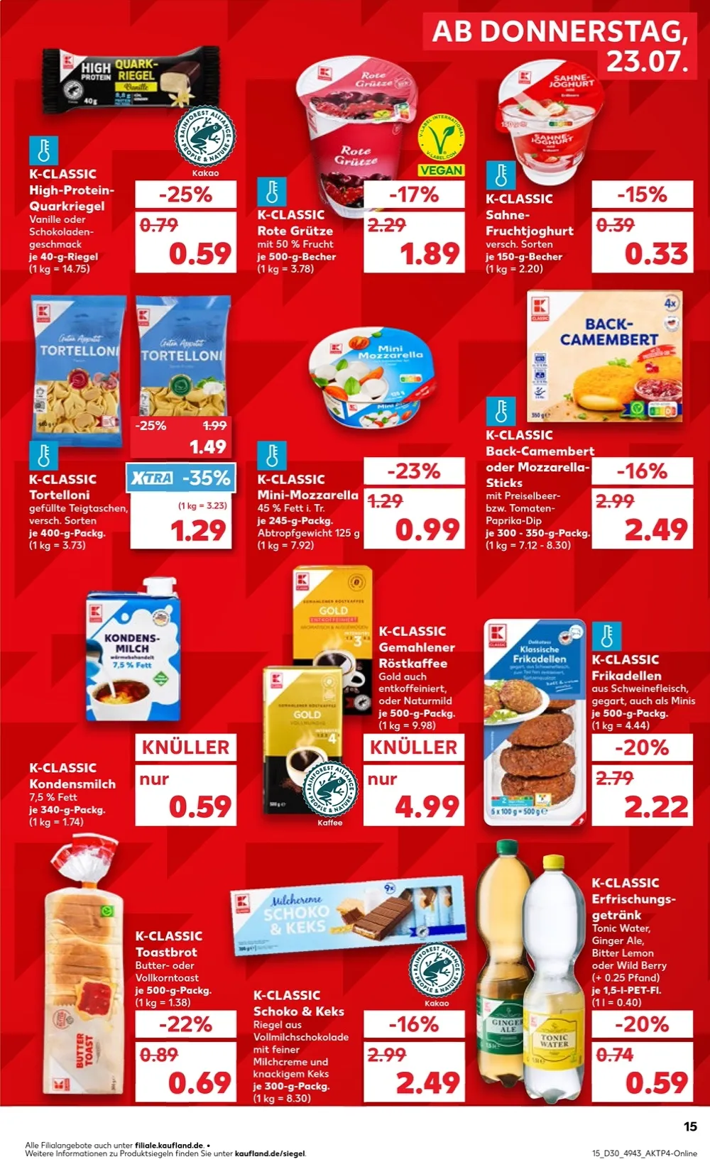 Kaufland Prospekt ab 23.07.2026 nächste woche - Bild 1 ab 23.07.2026