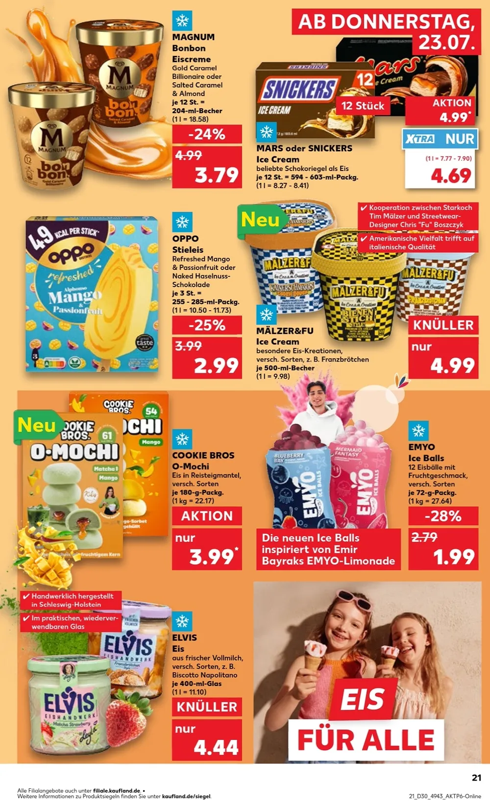 Kaufland Prospekt ab 23.07.2026 nächste woche - Bild 1 ab 23.07.2026