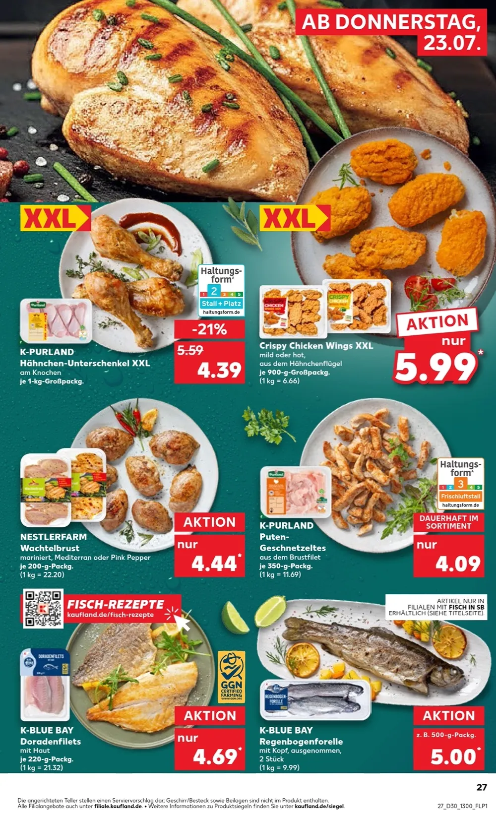 Kaufland Prospekt ab 23.07.2026 nächste woche - Bild 1 ab 23.07.2026
