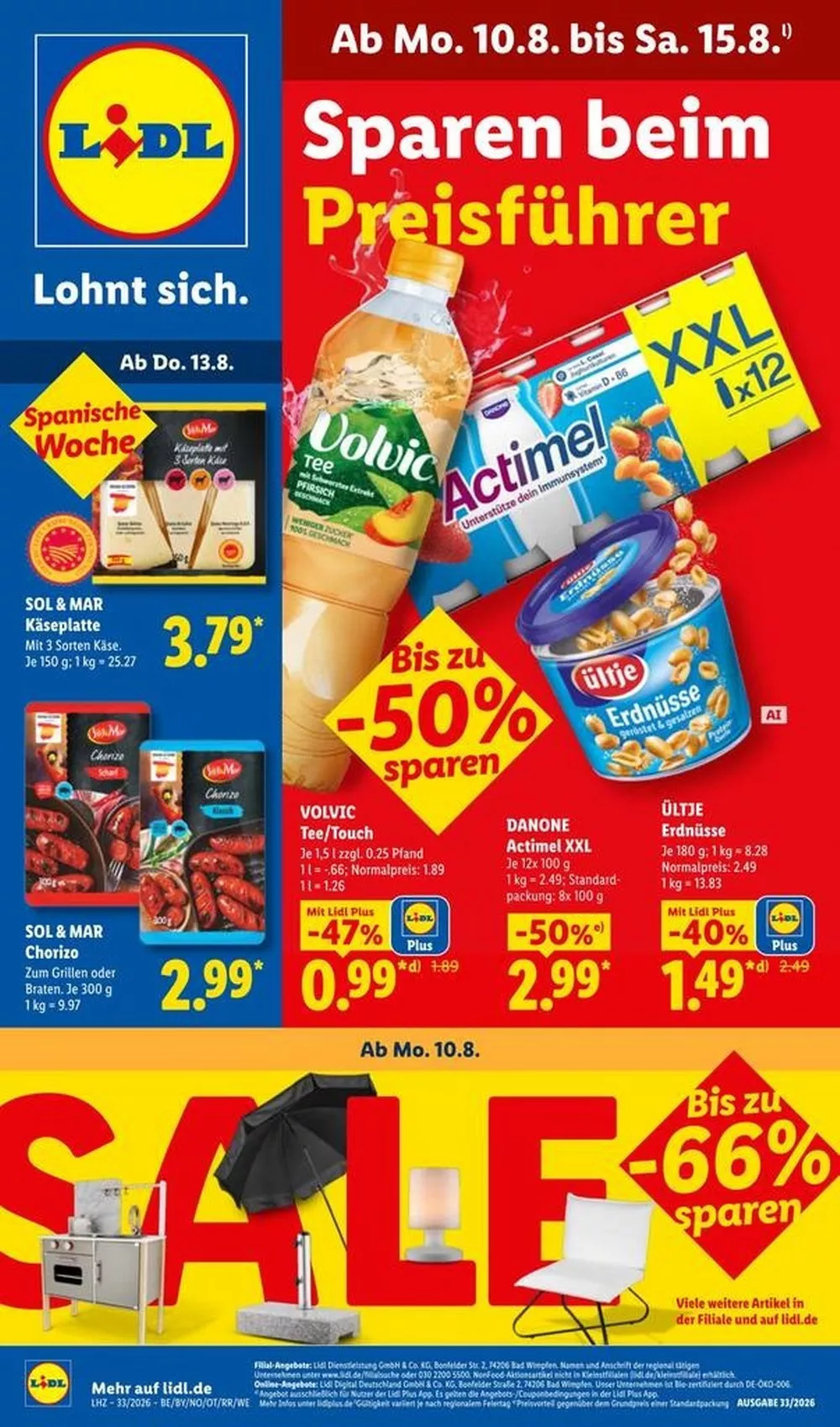 Lidl Prospekt ab 10.08.2026 nächste woche - Bild 1 ab 10.08.2026