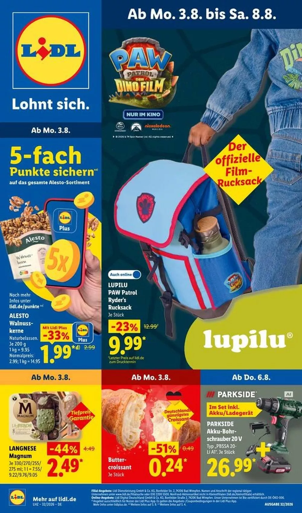 Lidl Prospekt ab 03.08.2026 nächste woche - Bild 1 ab 03.08.2026