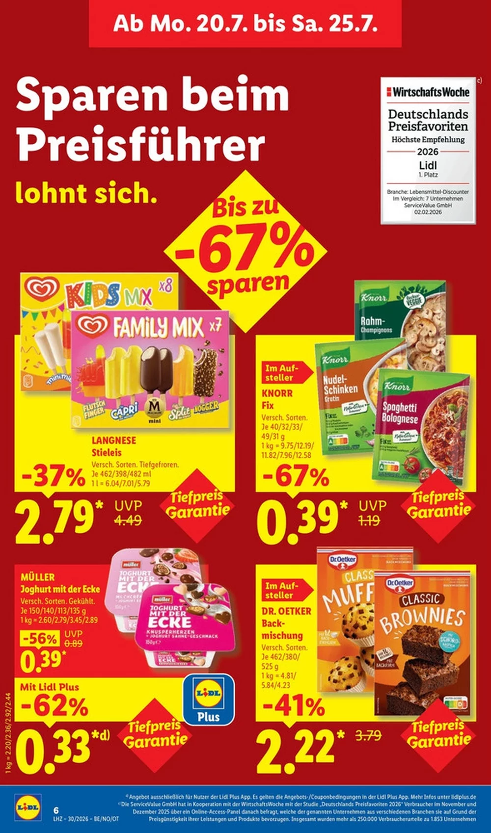 Lidl Prospekt ab 20.07.2026 nächste woche - Bild 6 ab 20.07.2026