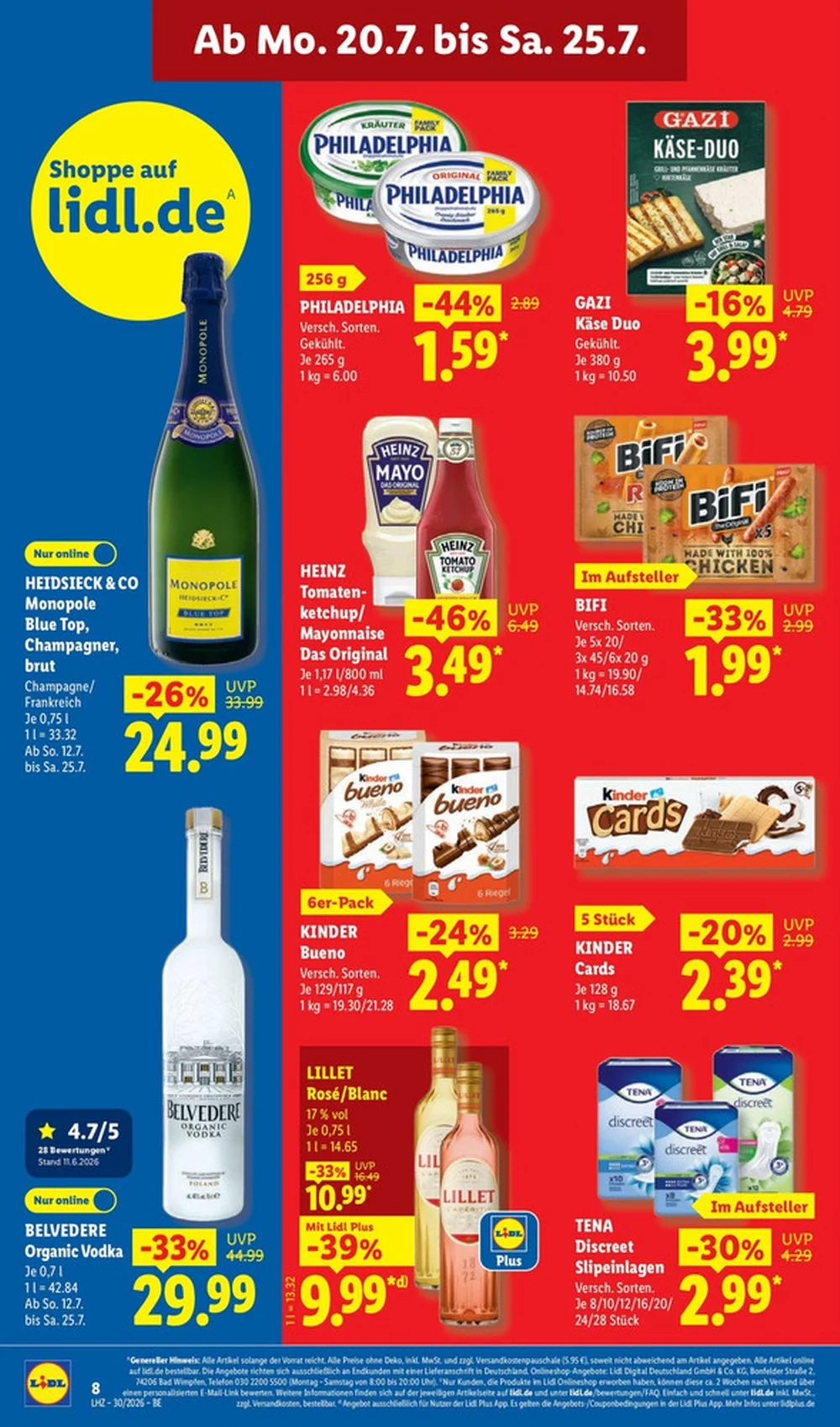 Lidl Prospekt ab 20.07.2026 nächste woche - Bild 2 ab 20.07.2026