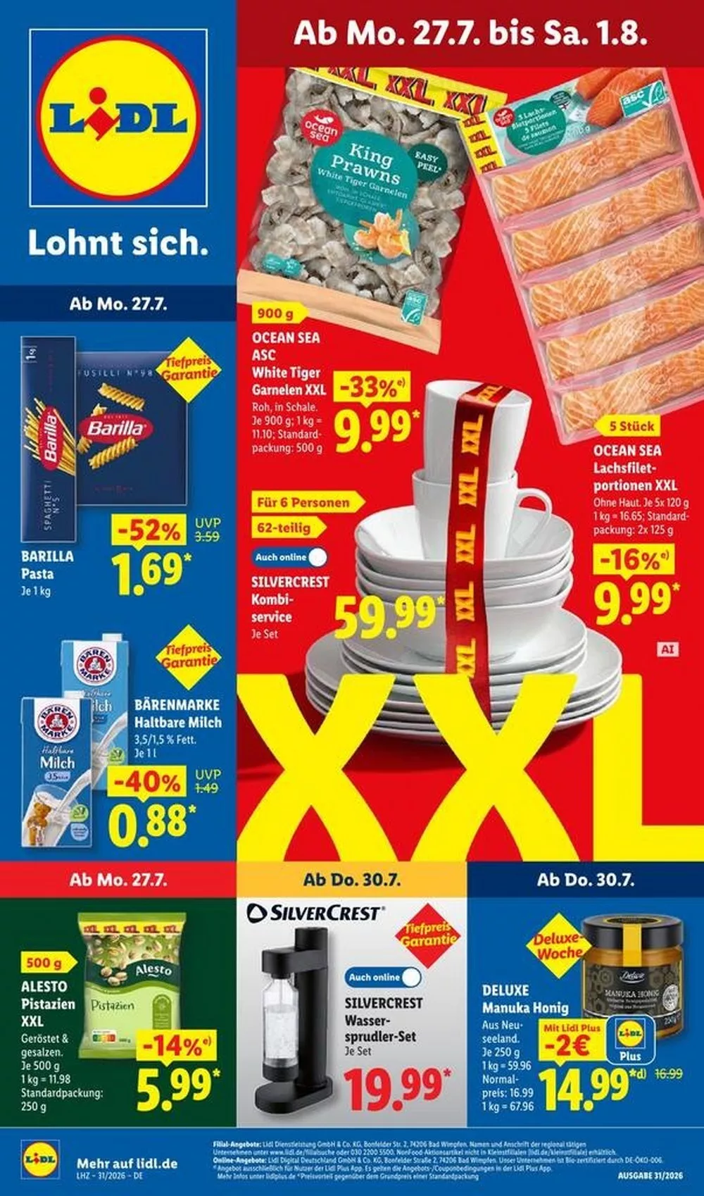 Lidl Prospekt ab 27.07.2026 nächste woche - Bild 1 ab 27.07.2026