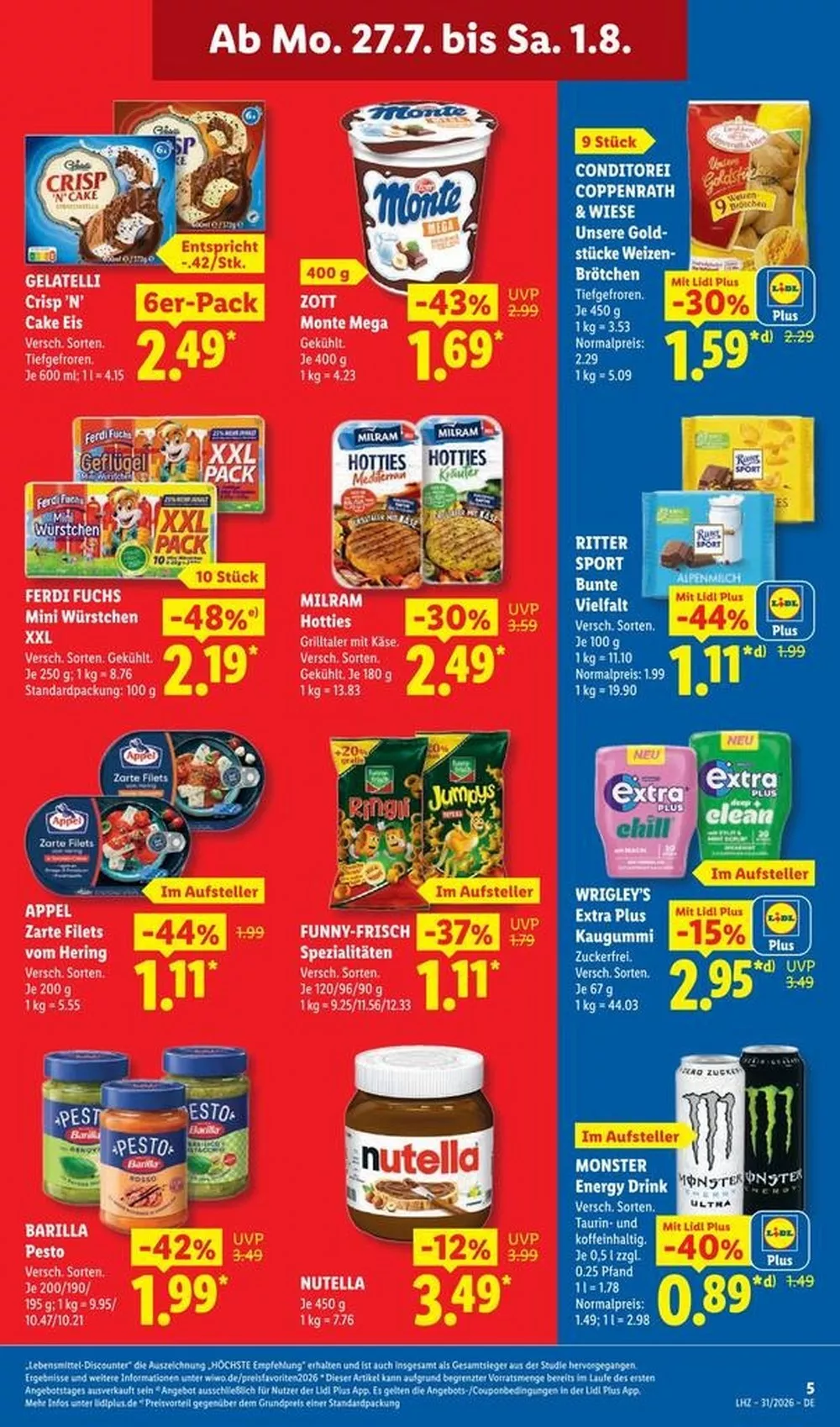 Lidl Prospekt ab 27.07.2026 nächste woche - Bild 1 ab 27.07.2026