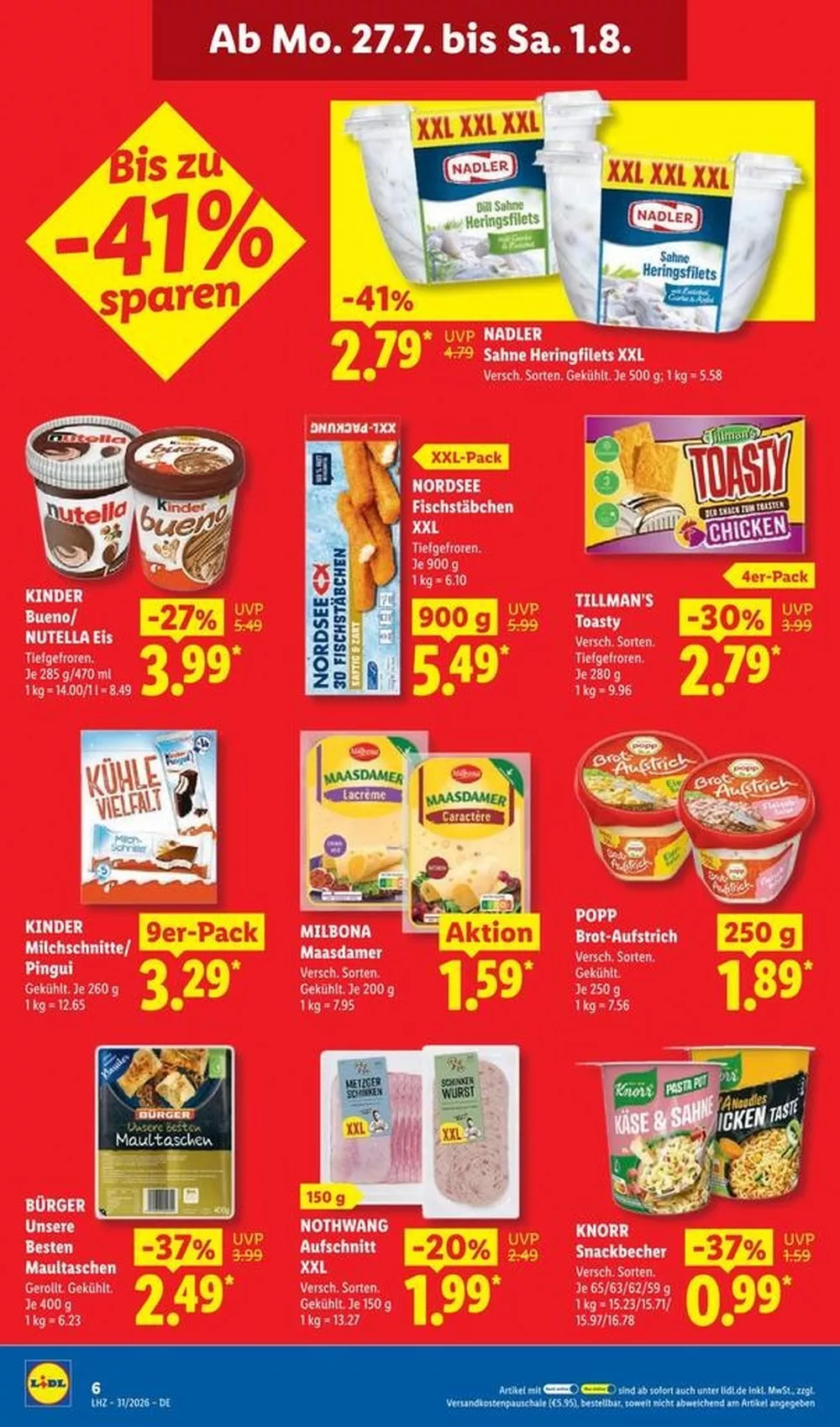 Lidl Prospekt ab 27.07.2026 nächste woche - Bild 2 ab 27.07.2026