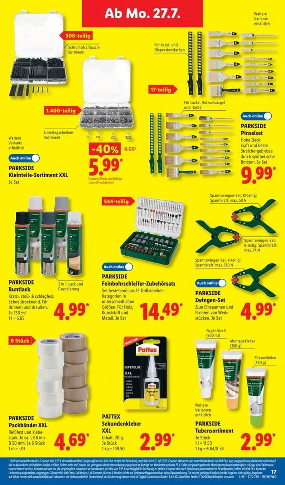 Lidl Prospekt ab 27.07.2026 nächste woche - Bild 1 ab 27.07.2026