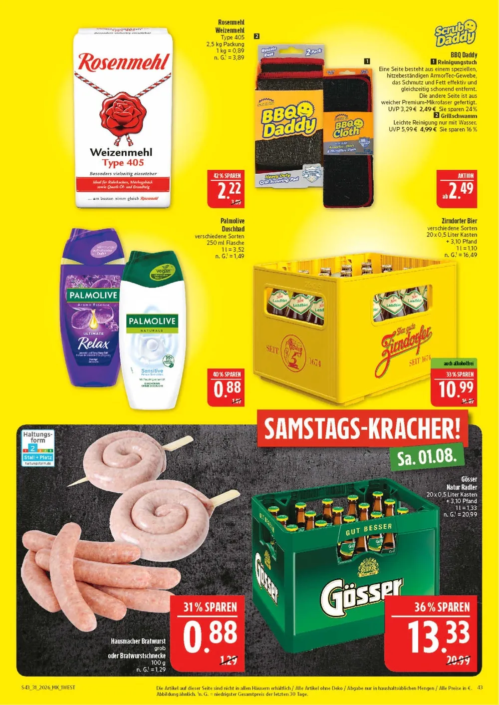 Marktkauf Prospekt ab 27.07.2026 nächste woche - Bild 1 ab 27.07.2026