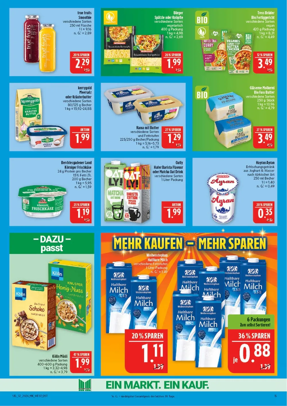 Marktkauf Prospekt ab 03.08.2026 nächste woche - Bild 1 ab 03.08.2026