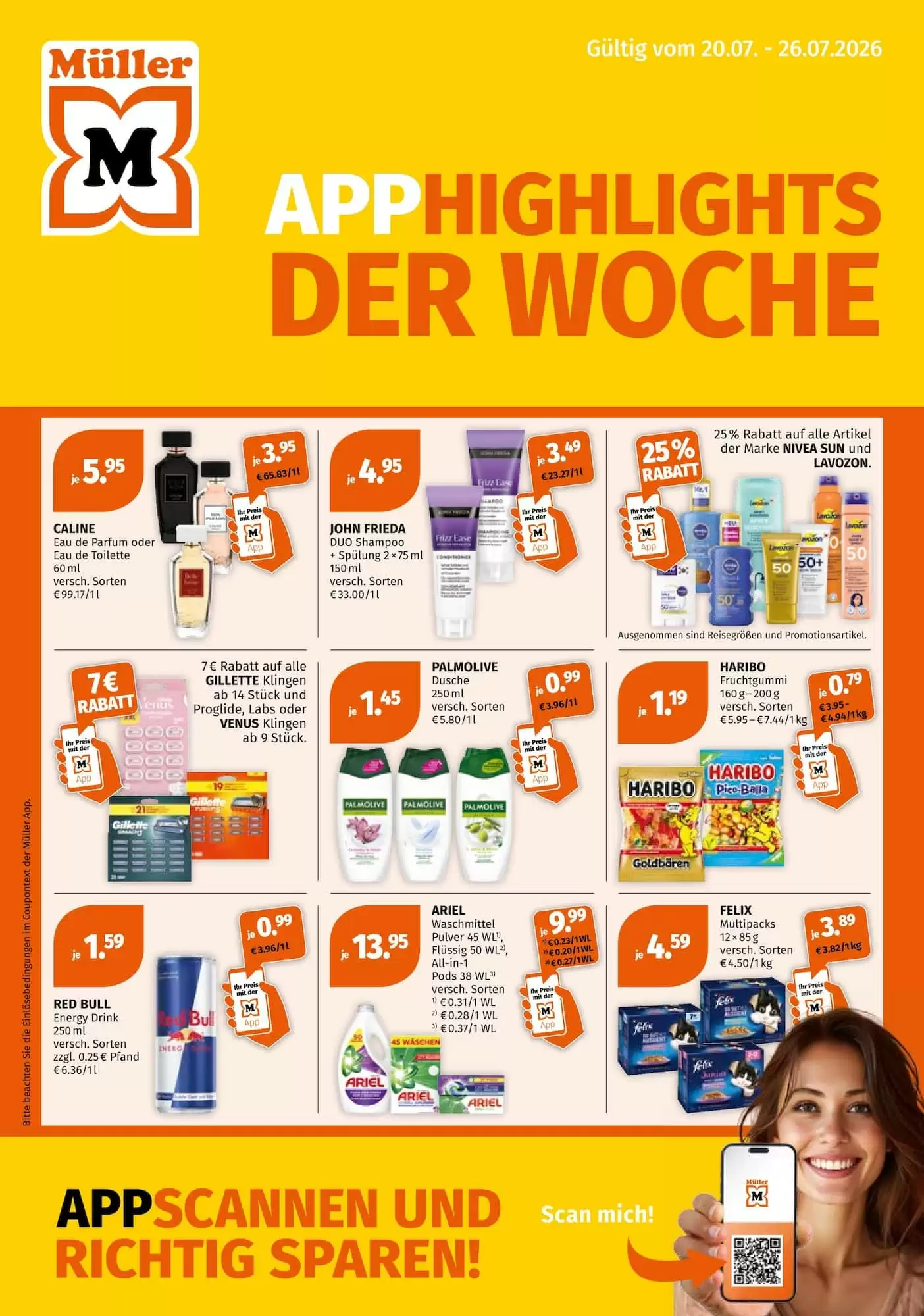 Müller Prospekt ab 20.07.2026 nächste woche - Bild 1 ab 20.07.2026