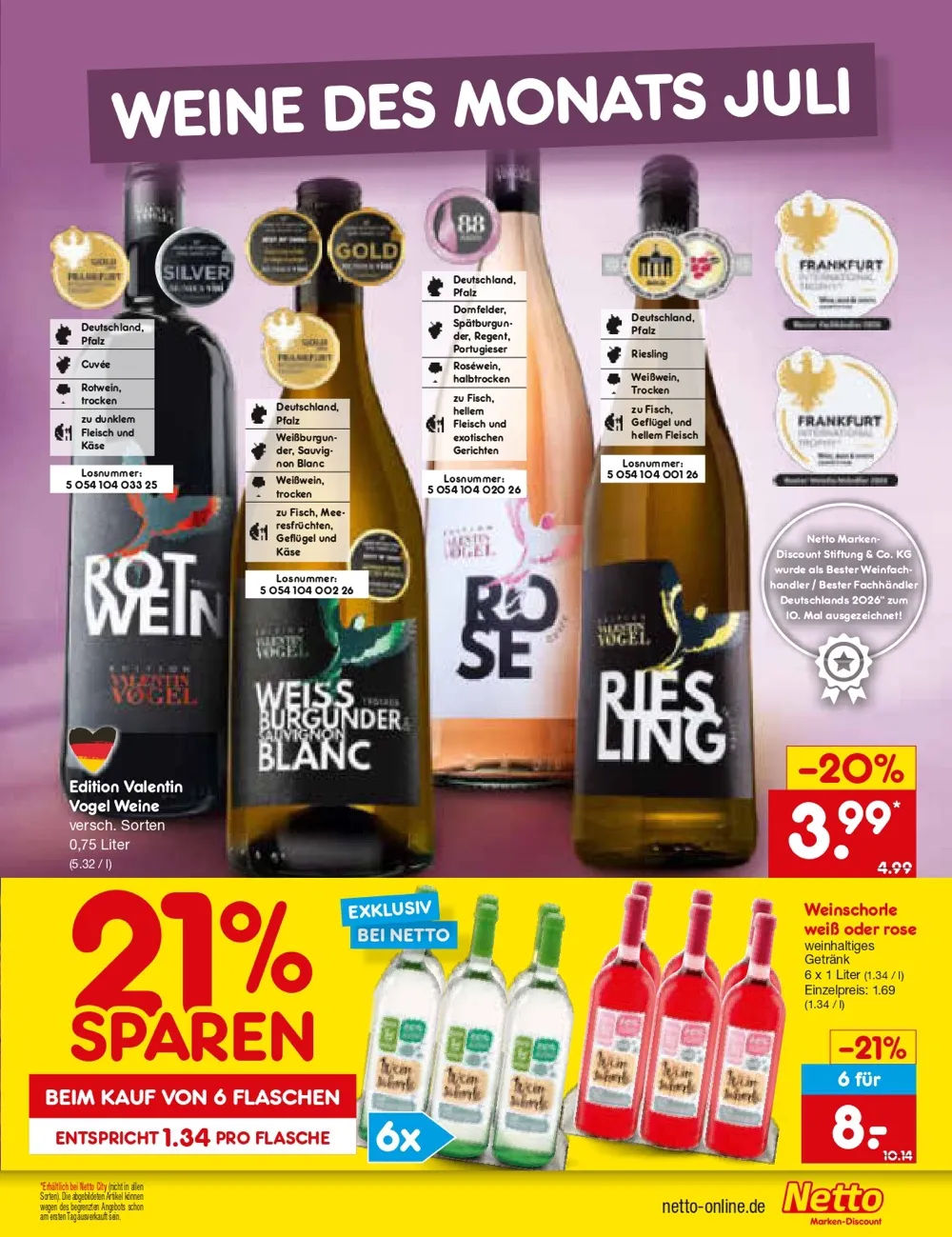 Netto Prospekt ab 03.08.2026 nächste woche - Bild 3 ab 20.07.2026
