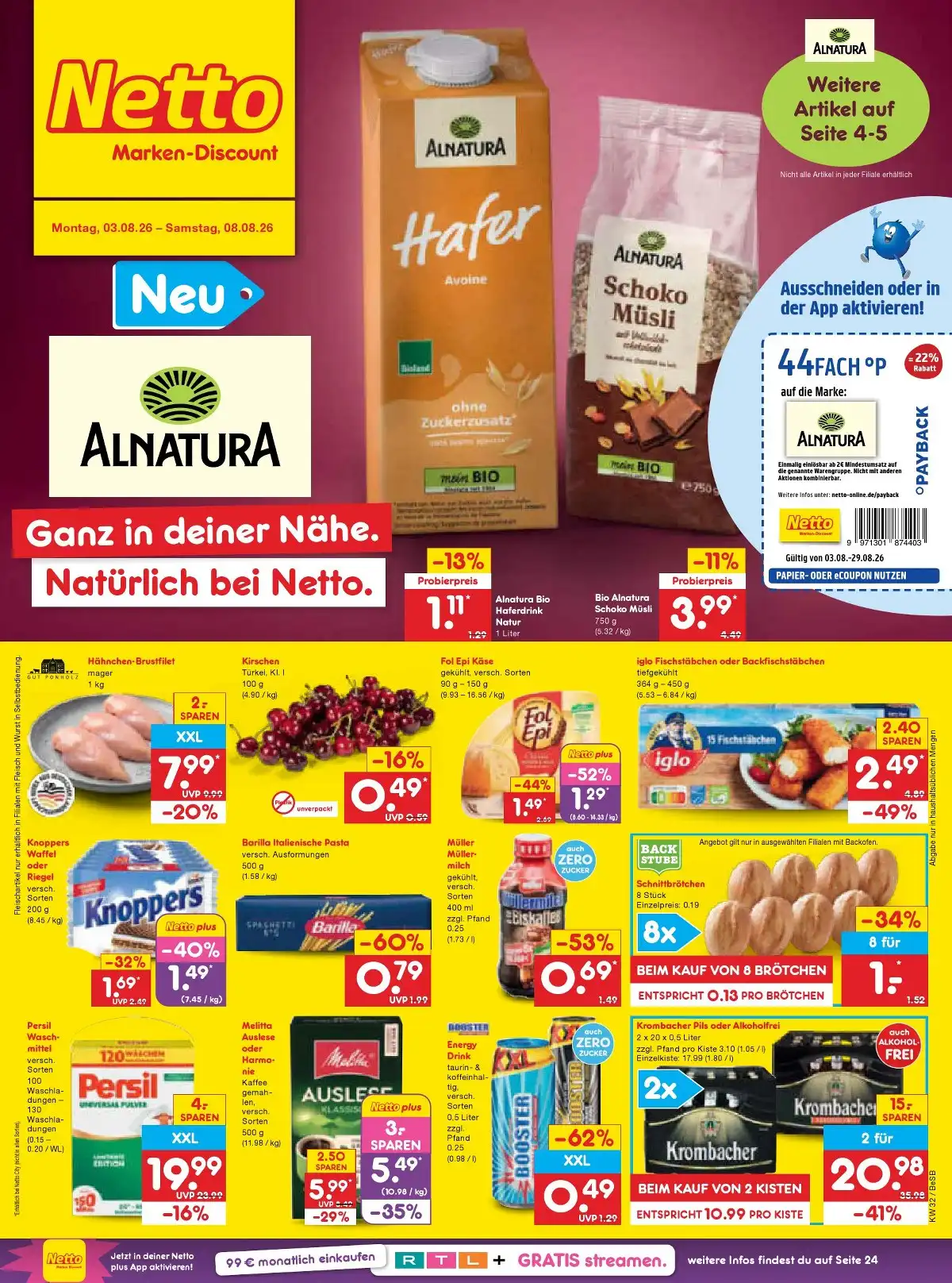 Netto Prospekt ab 03.08.2026 nächste woche - Bild 1 ab 03.08.2026