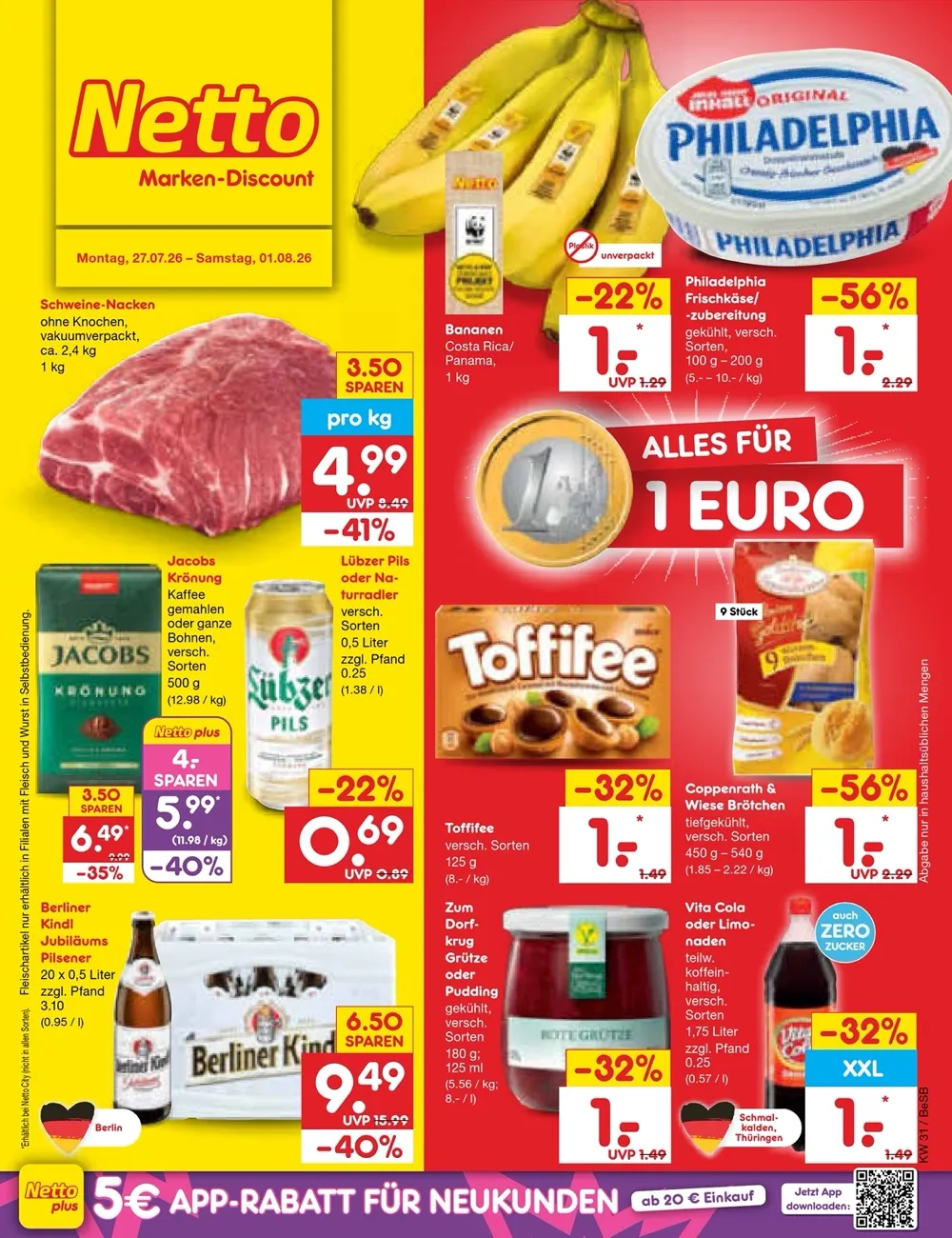Netto Prospekt ab 27.07.2026 nächste woche - Bild 1 ab 27.07.2026