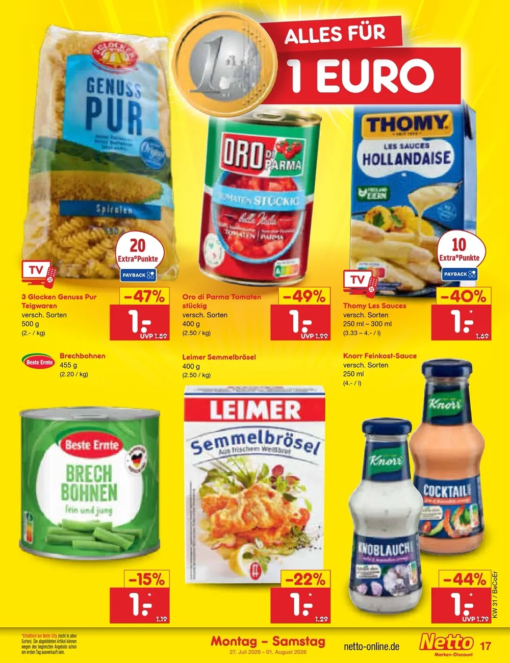 Netto Prospekt ab 27.07.2026 nächste woche - Bild 1 ab 27.07.2026