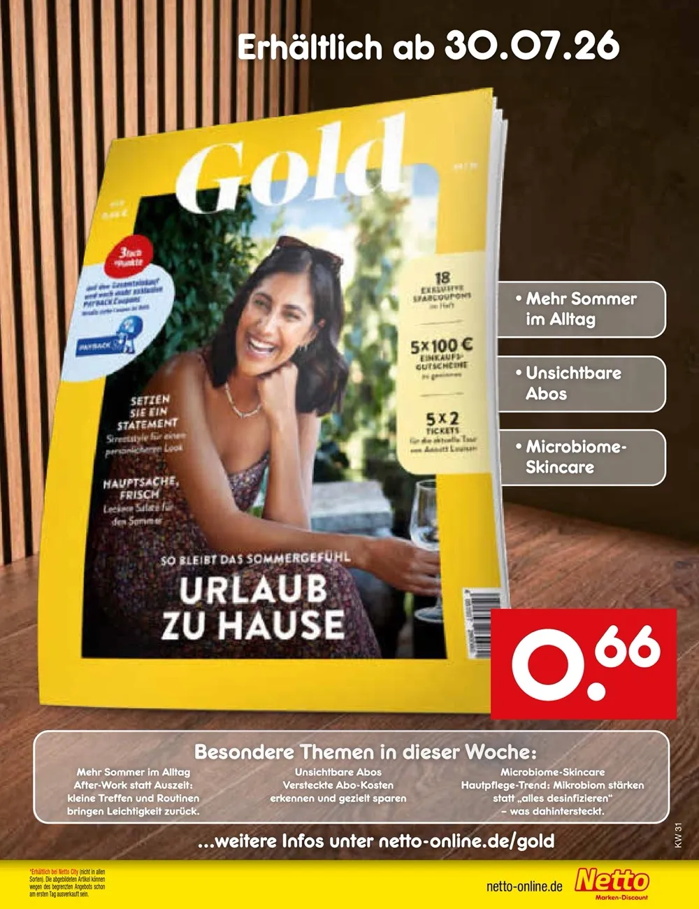 Netto Prospekt ab 27.07.2026 nächste woche - Bild 1 ab 27.07.2026