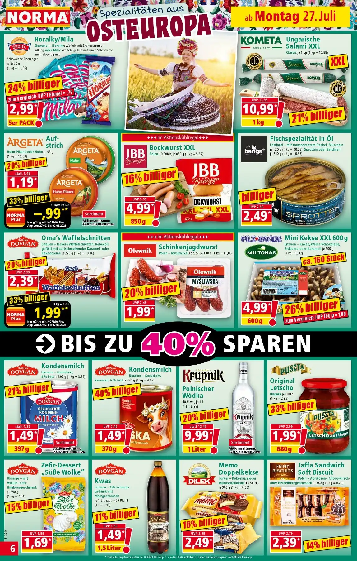 Norma Prospekt ab 27.07.2026 nächste woche - Bild 2 ab 27.07.2026