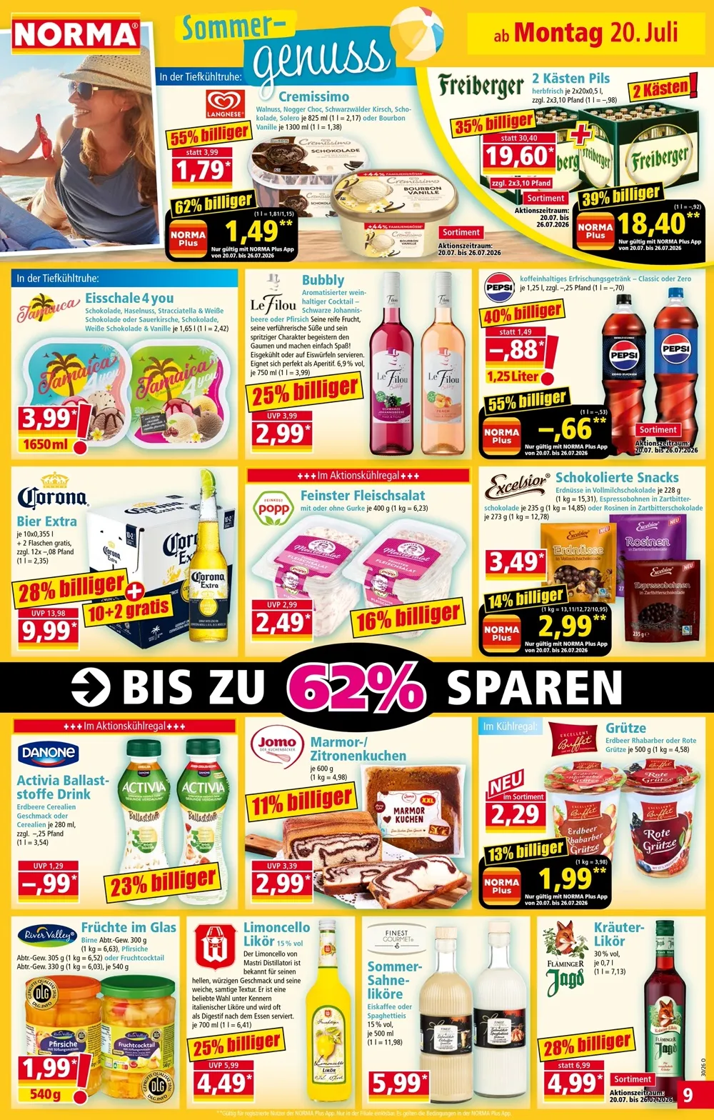 Norma Prospekt ab 20.07.2026 nächste woche - Bild 1 ab 20.07.2026