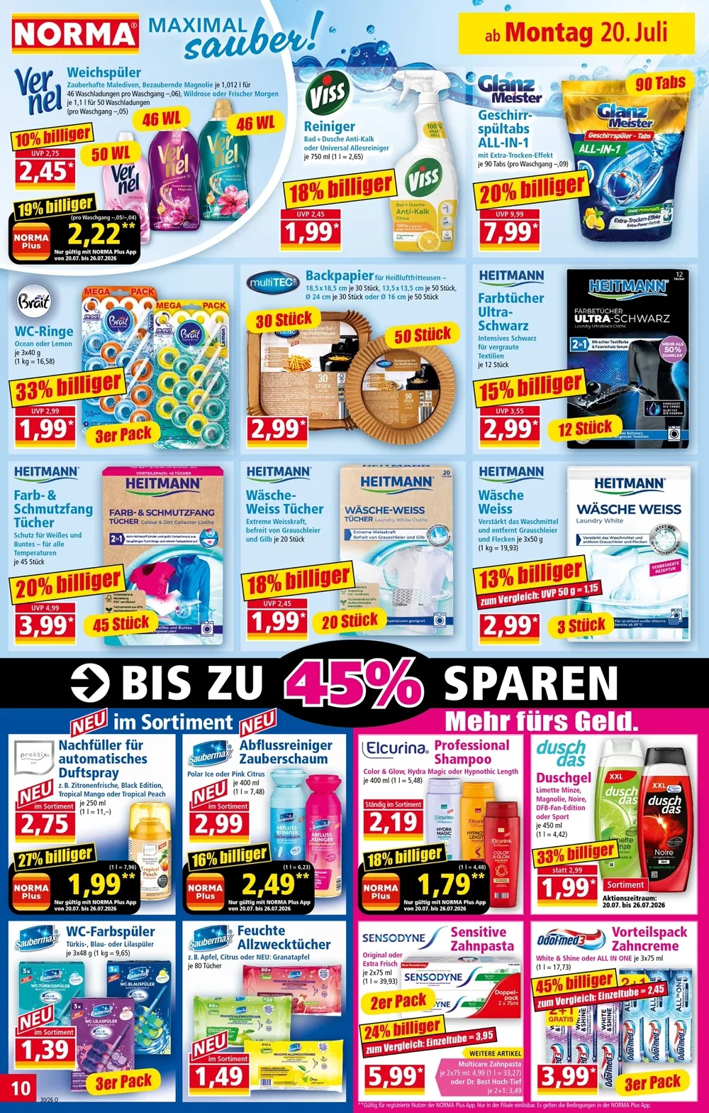 Norma Prospekt ab 20.07.2026 nächste woche - Bild 2 ab 20.07.2026