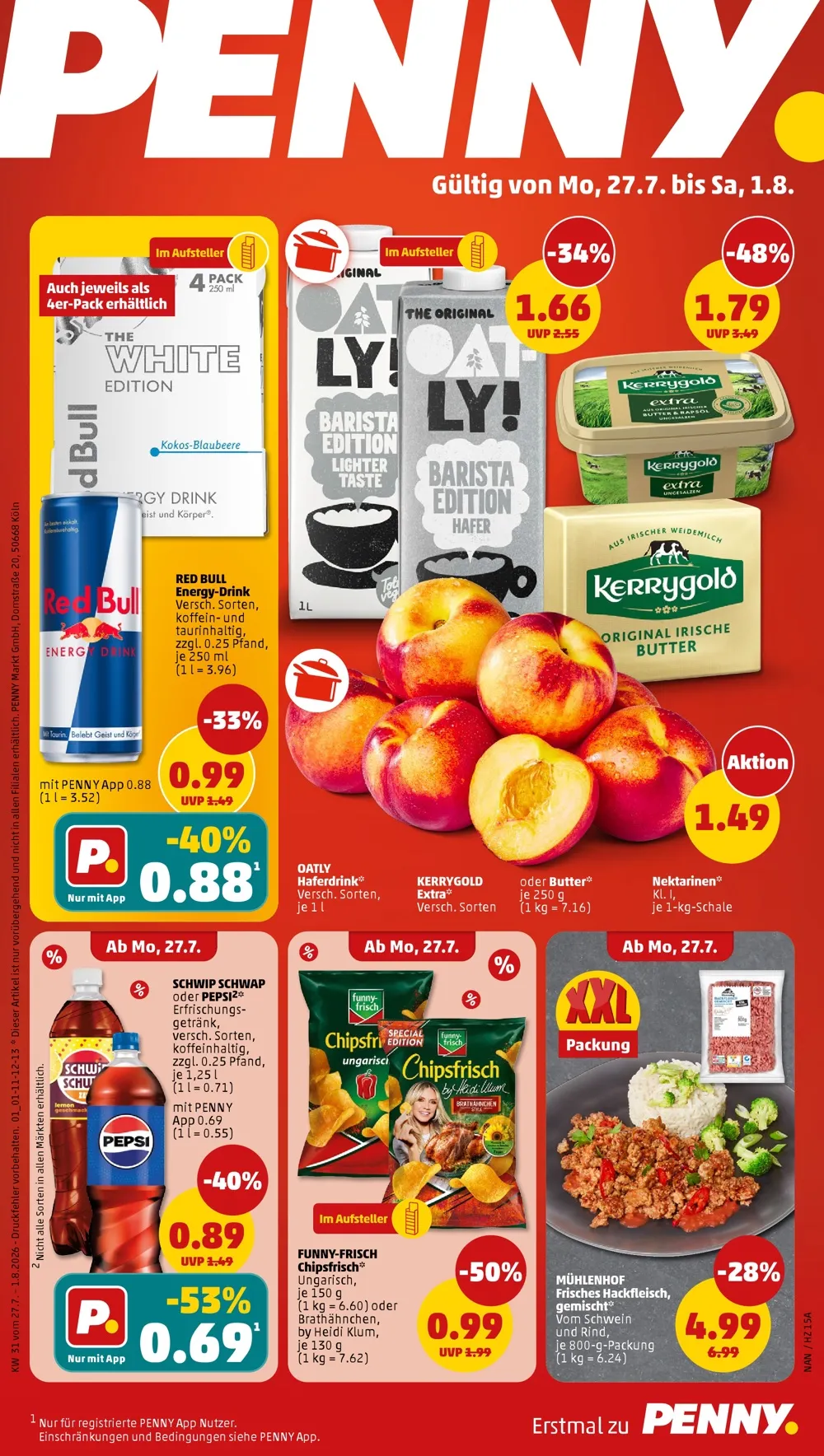 Penny Prospekt ab 27.07.2026 diese & nächste woche - Bild 1 ab 27.07.2026