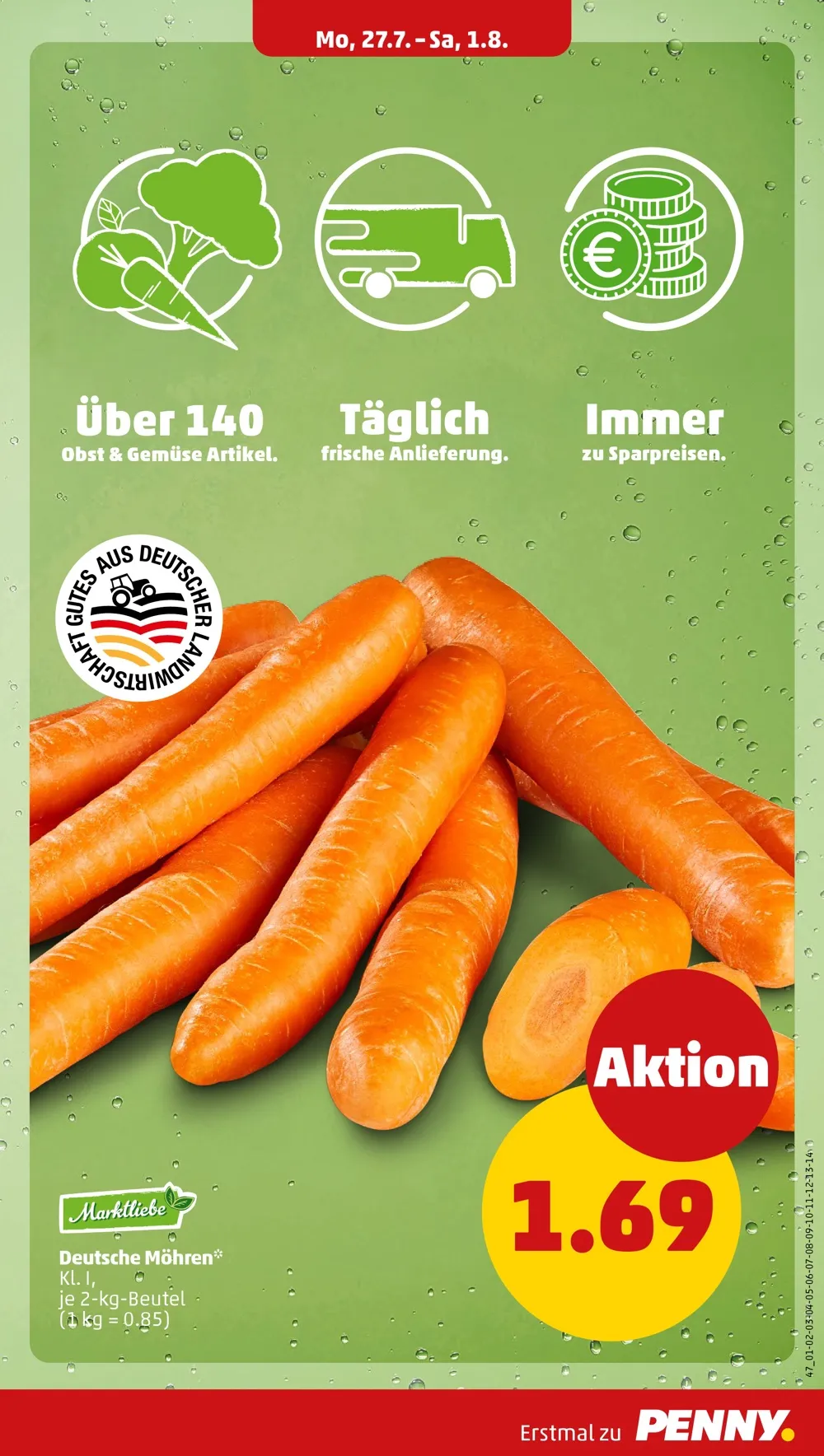 Penny Prospekt ab 27.07.2026 diese & nächste woche - Bild 1 ab 27.07.2026