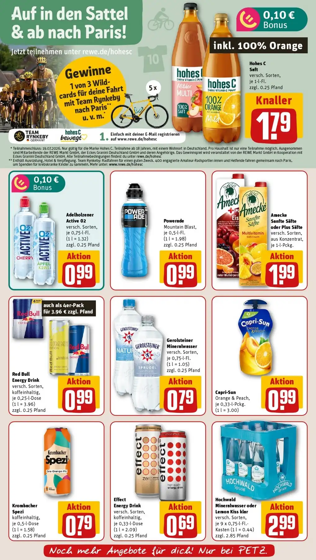 Rewe Prospekt ab 27.07.2026 diese & nächste woche - Bild 2 Petz ab 13.07.2026