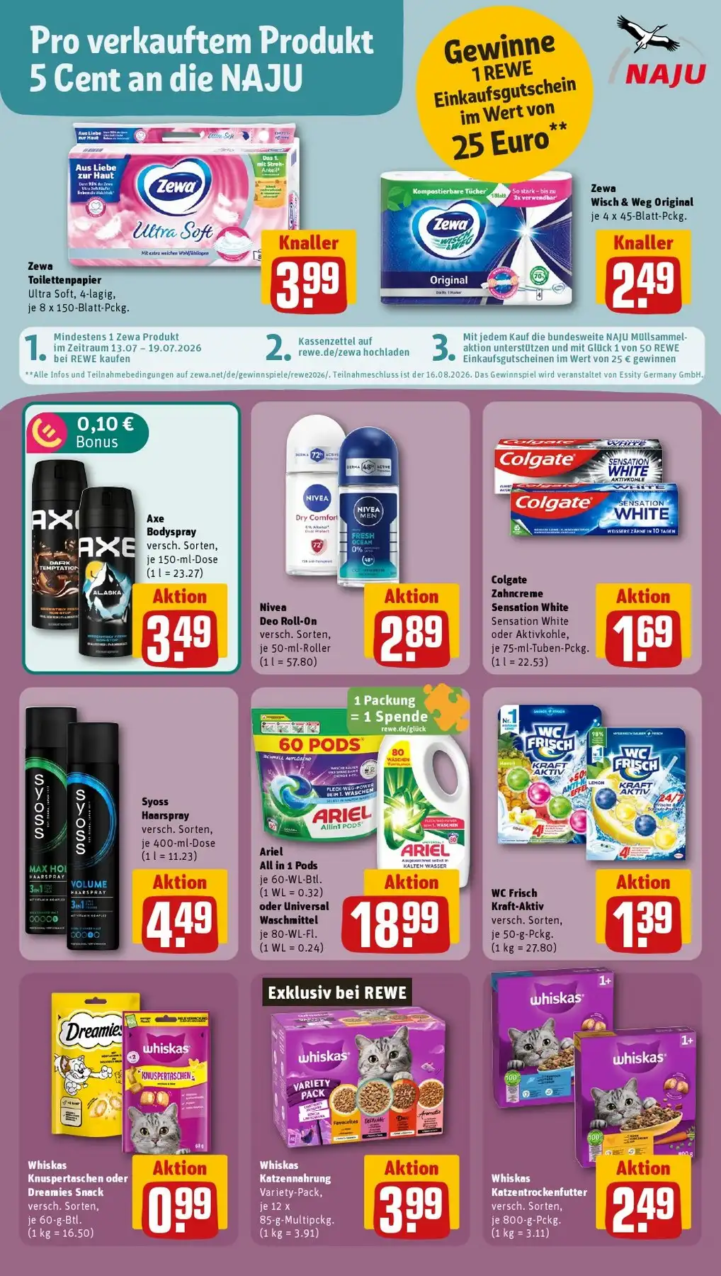 Rewe Prospekt ab 27.07.2026 diese & nächste woche - Bild 4 Petz ab 13.07.2026