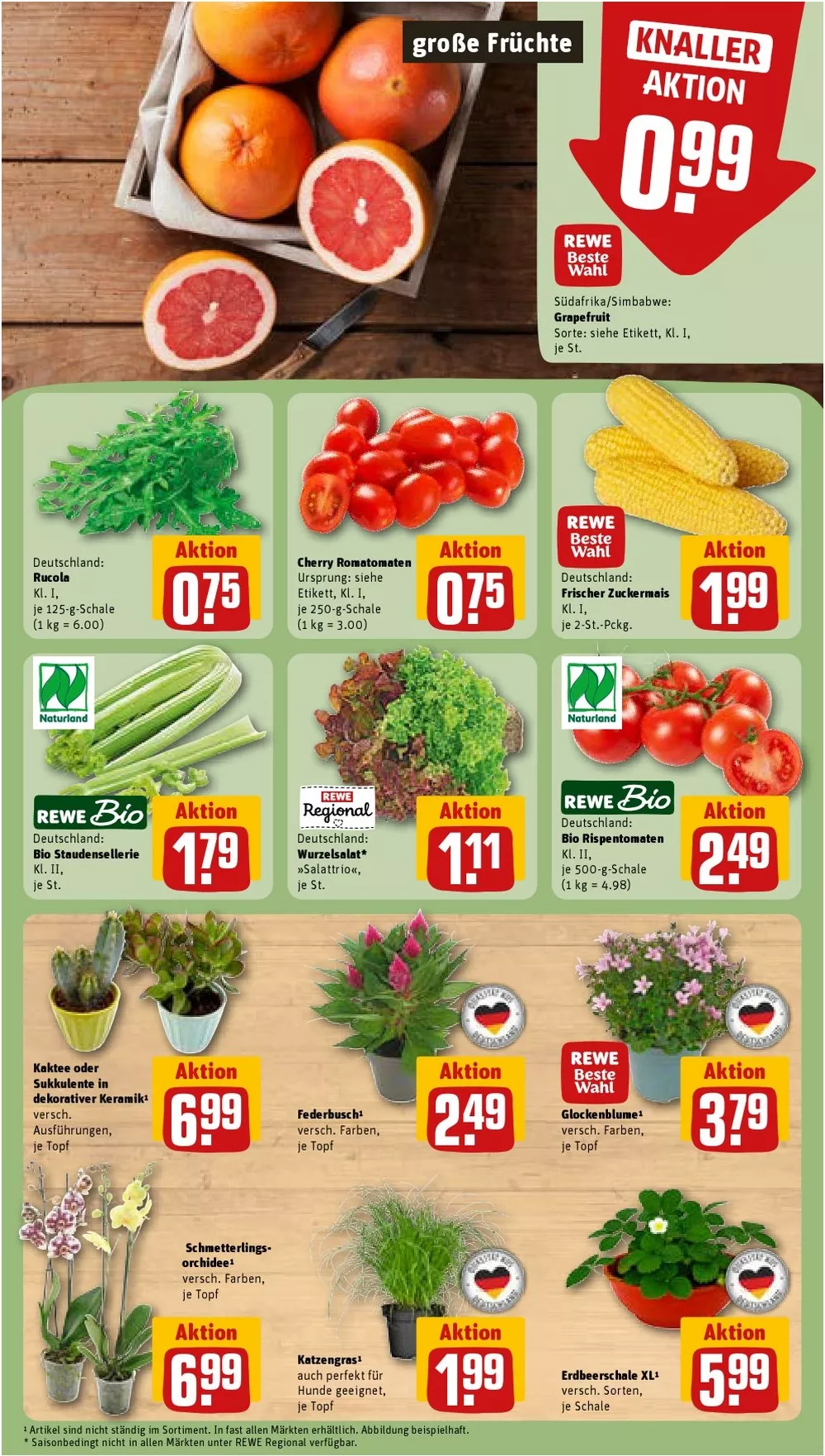 Rewe Prospekt ab 27.07.2026 diese & nächste woche - Bild 1 ab 27.07.2026