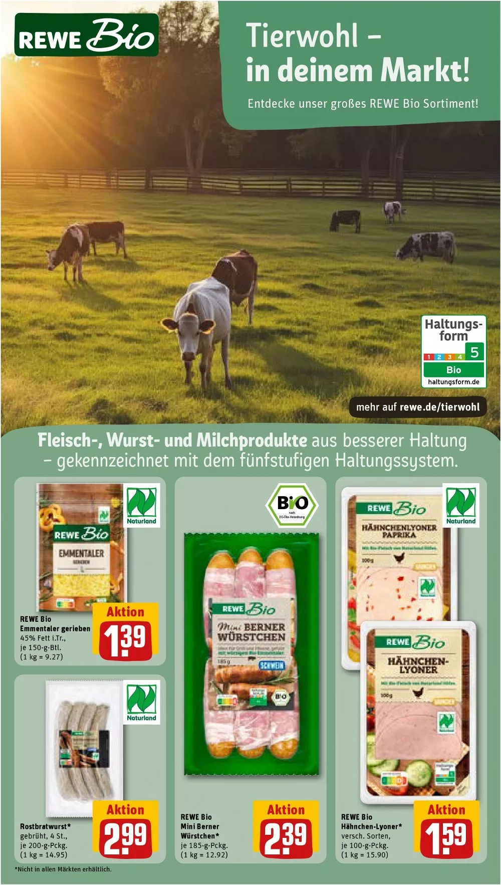 Rewe Prospekt ab 27.07.2026 diese & nächste woche - Bild 1 ab 03.08.2026