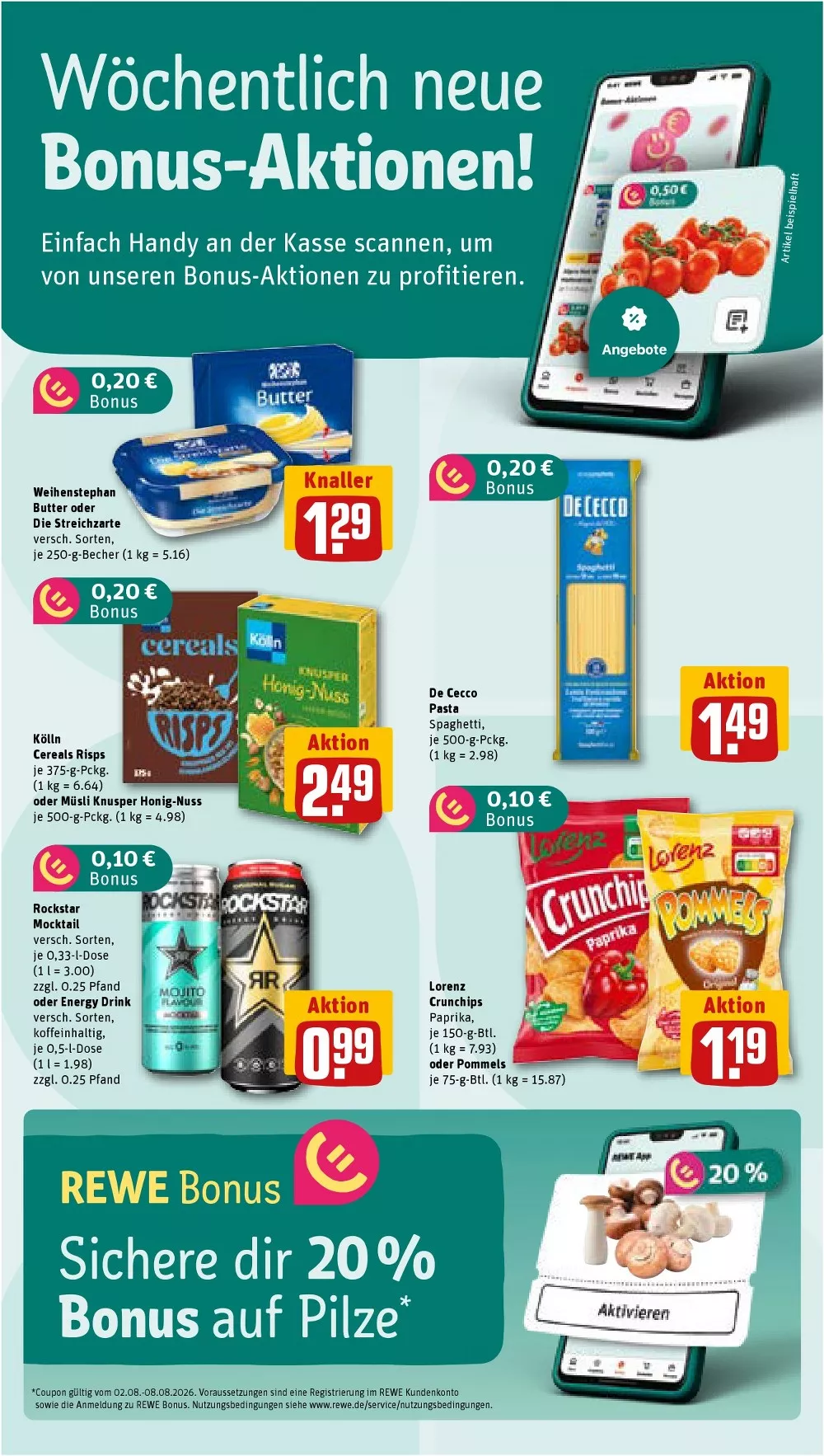 Rewe Prospekt ab 27.07.2026 diese & nächste woche - Bild 2 ab 03.08.2026