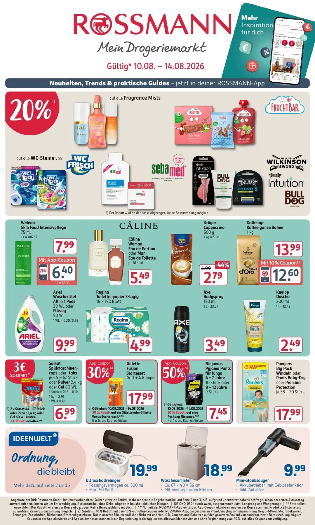 Rossmann Prospekt ab 10.08.2026 nächste woche - Bild 1 ab 10.08.2026