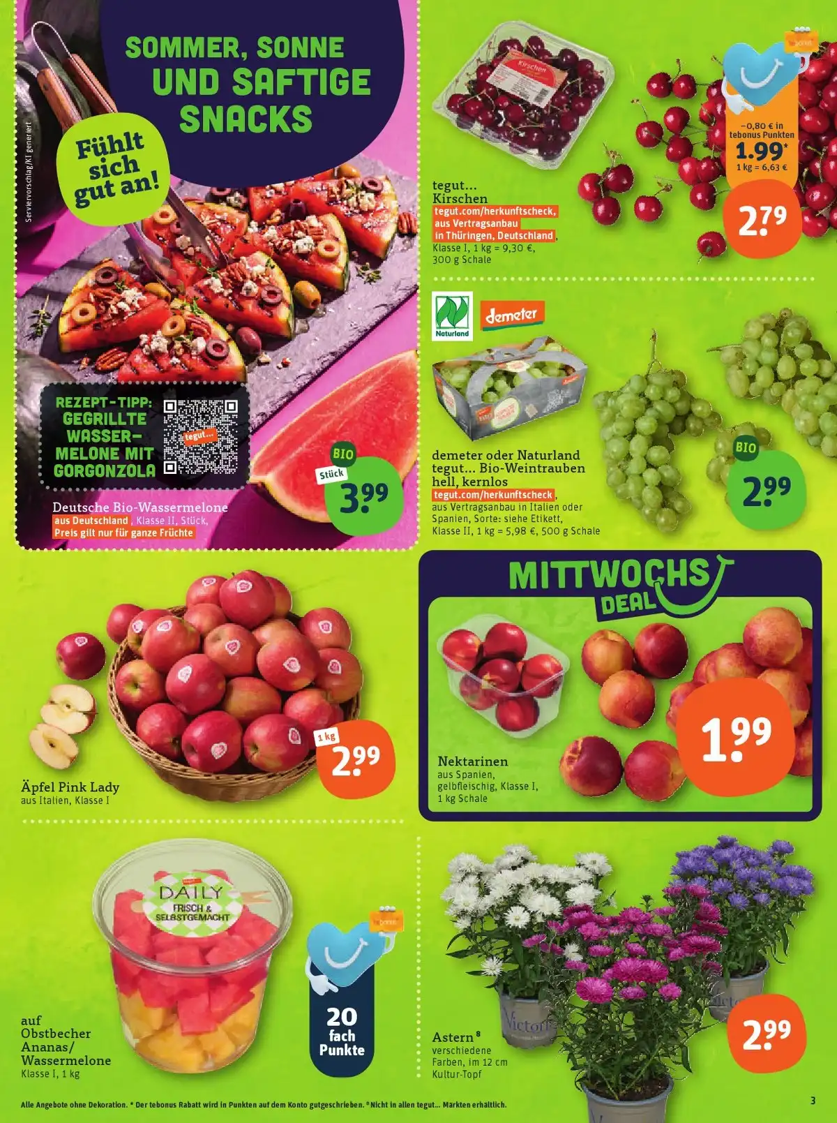 Tegut Prospekt ab 27.07 & ab 03.08.2026 nächste woche - Bild 1 ab 20.07.2026
