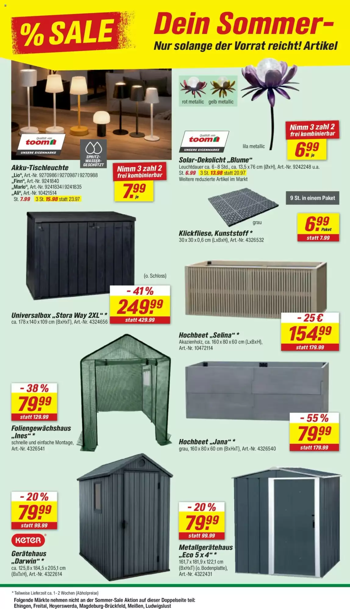 Toom Baumarkt Prospekt ab 25.07.2026 nächste woche - Bild 2 ab 25.07.2026