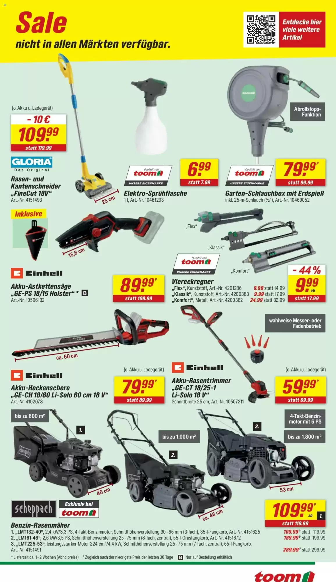 Toom Baumarkt Prospekt ab 25.07.2026 nächste woche - Bild 1 ab 25.07.2026