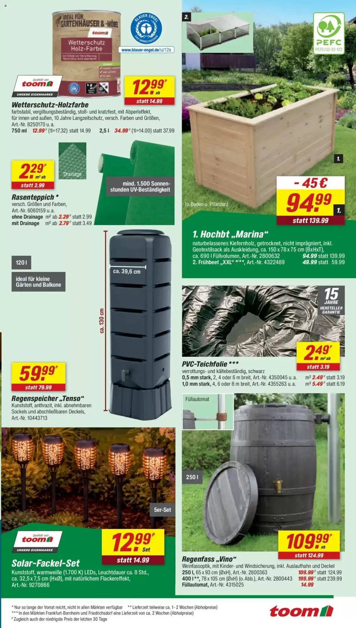 Toom Baumarkt Prospekt ab 25.07.2026 nächste woche - Bild 1 ab 25.07.2026